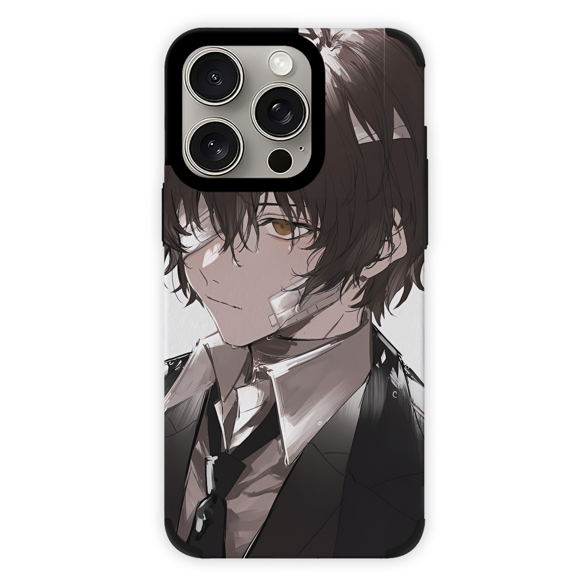 （画像用） 文豪ストレイドッグス Bungo Stray Dogs 【iPhone15ProMax対応】 PUレザー スマホケース 耐衝撃＆黄変防止