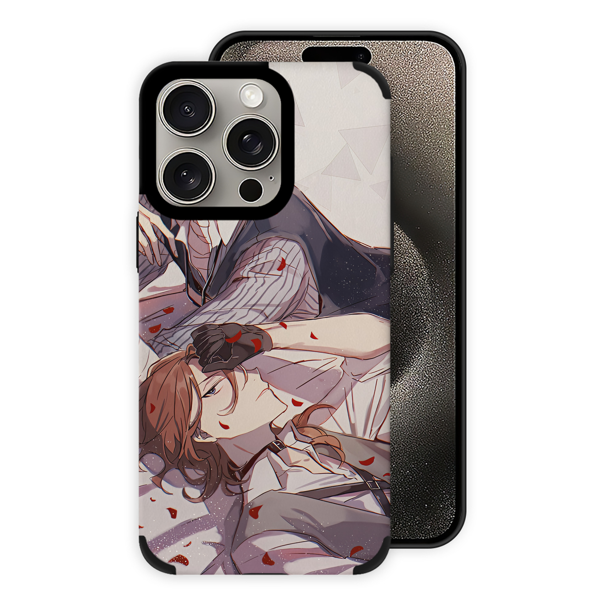 （画像用） 文豪ストレイドッグス Bungo Stray Dogs 【iPhone15ProMax対応】 PUレザー スマホケース 耐衝撃＆黄変防止