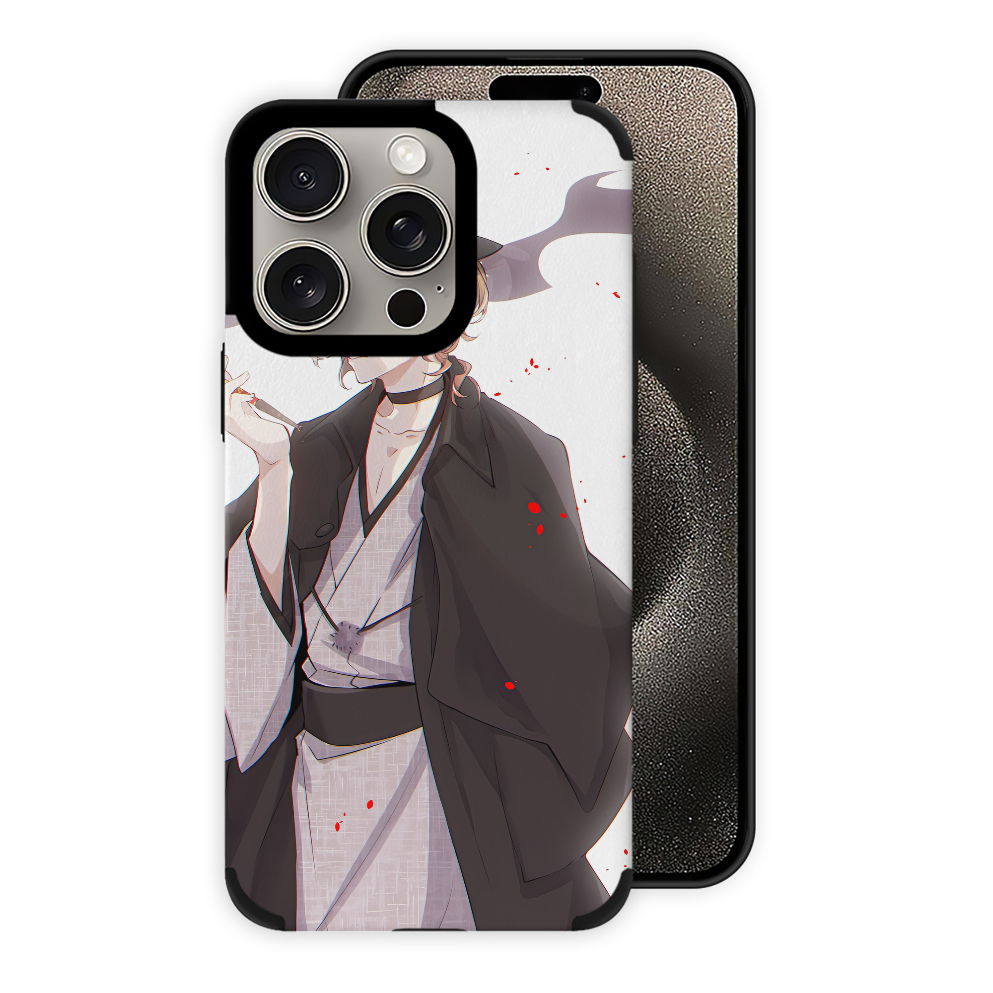 （画像用） 文豪ストレイドッグス Bungo Stray Dogs 【iPhone15ProMax対応】 PUレザー スマホケース 耐衝撃＆黄変防止