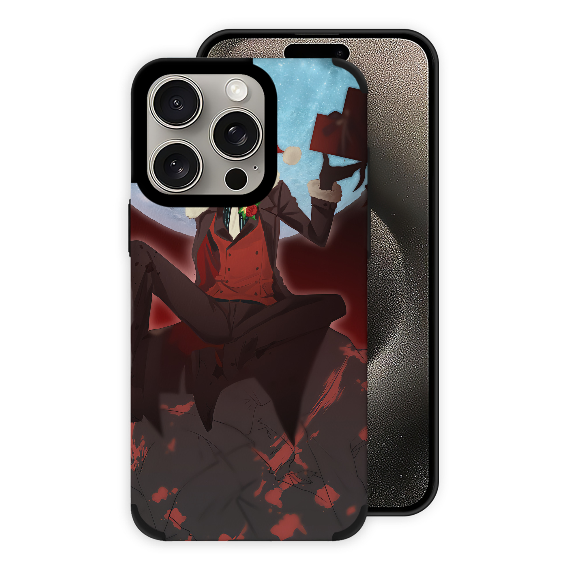 （画像用） 文豪ストレイドッグス Bungo Stray Dogs 【iPhone15ProMax対応】 PUレザー スマホケース 耐衝撃＆黄変防止