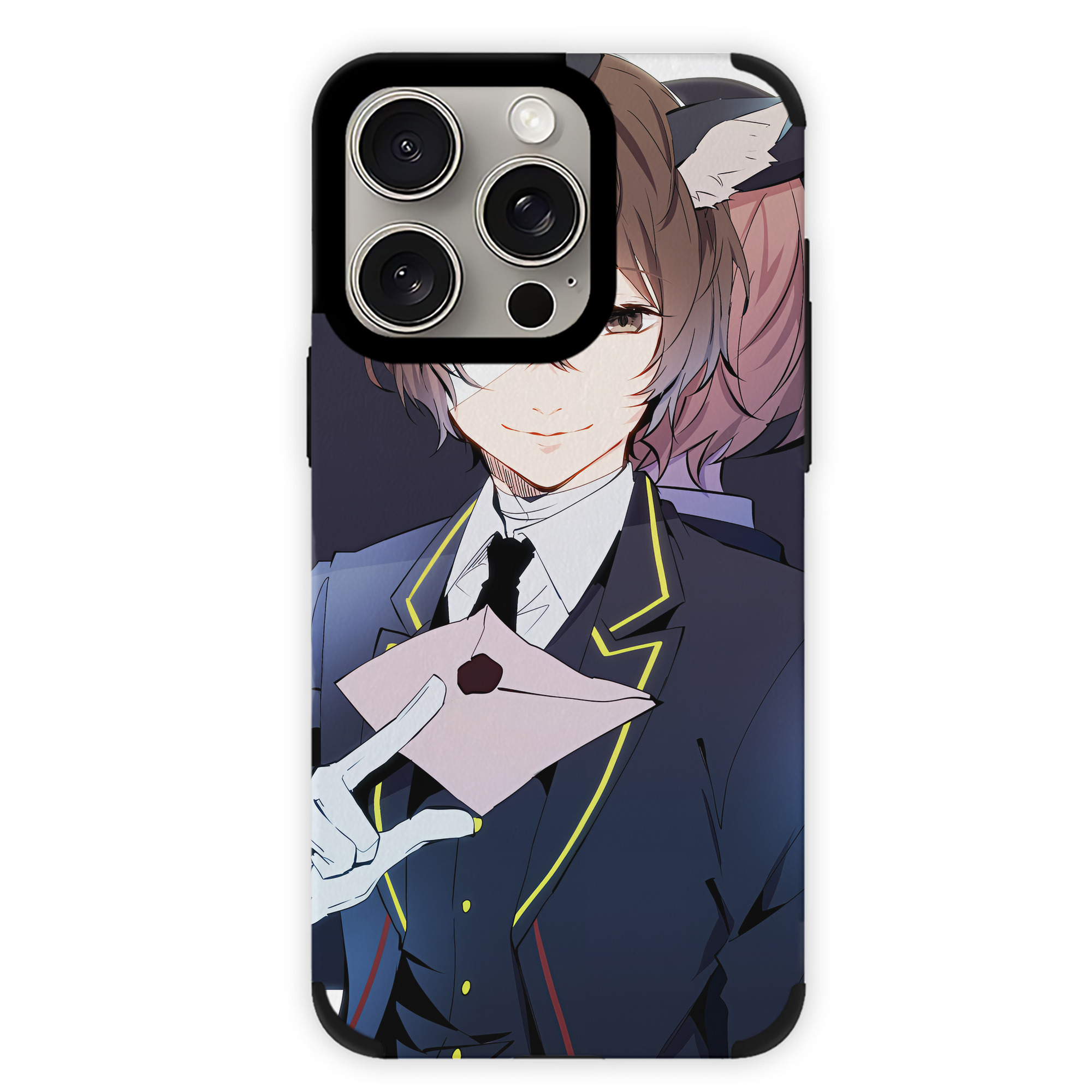 （画像用） 文豪ストレイドッグス Bungo Stray Dogs 【iPhone15ProMax対応】 PUレザー スマホケース 耐衝撃＆黄変防止