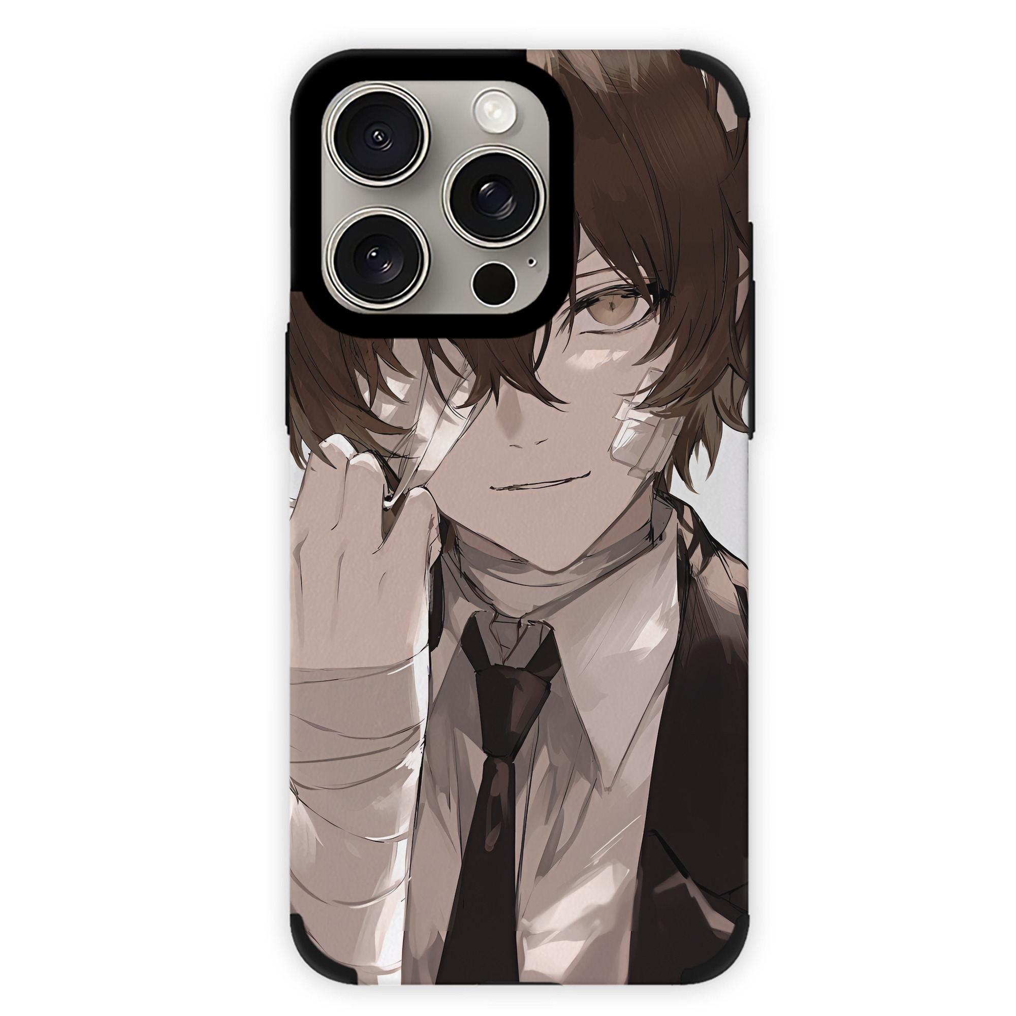 （画像用） 文豪ストレイドッグス Bungo Stray Dogs 【iPhone15ProMax対応】 PUレザー スマホケース 耐衝撃＆黄変防止