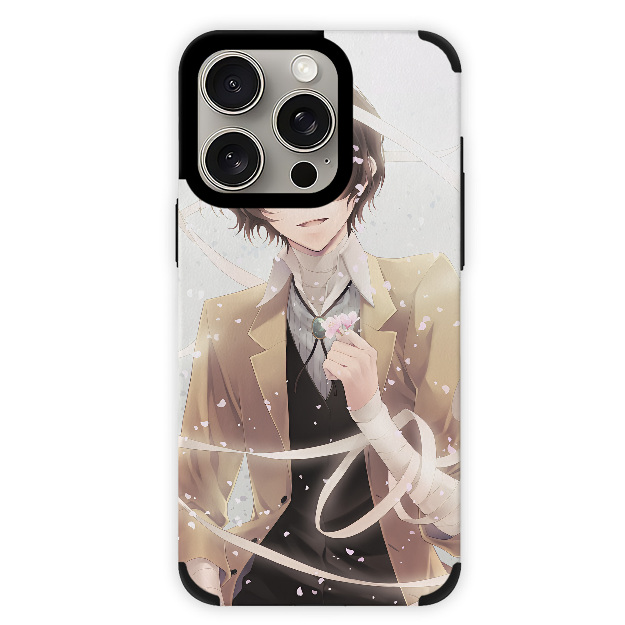 （画像用） 文豪ストレイドッグス Bungo Stray Dogs 【iPhone15ProMax対応】 PUレザー スマホケース 耐衝撃＆黄変防止