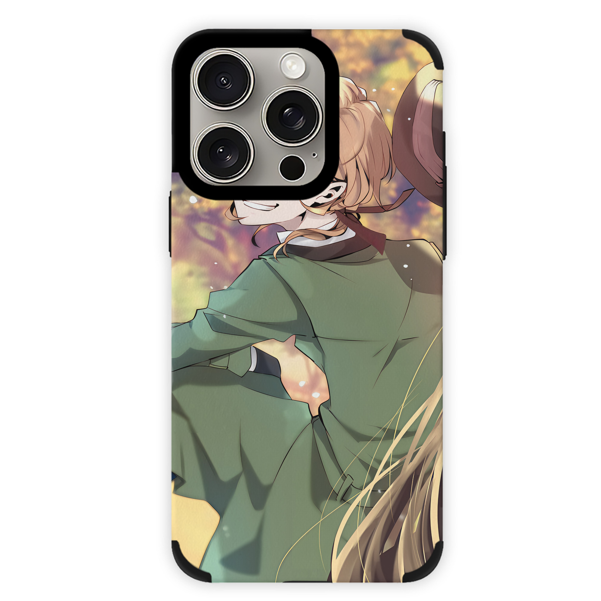 （画像用） 文豪ストレイドッグス Bungo Stray Dogs 【iPhone15ProMax対応】 PUレザー スマホケース 耐衝撃＆黄変防止