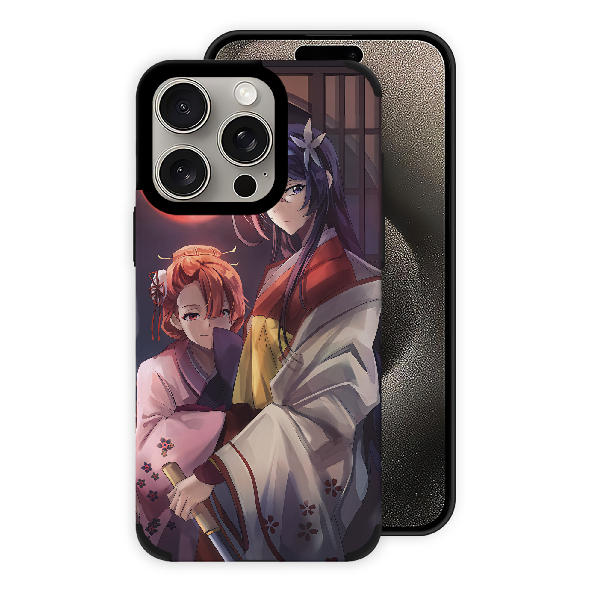 （画像用） 文豪ストレイドッグス Bungo Stray Dogs 【iPhone15ProMax対応】 PUレザー スマホケース 耐衝撃＆黄変防止