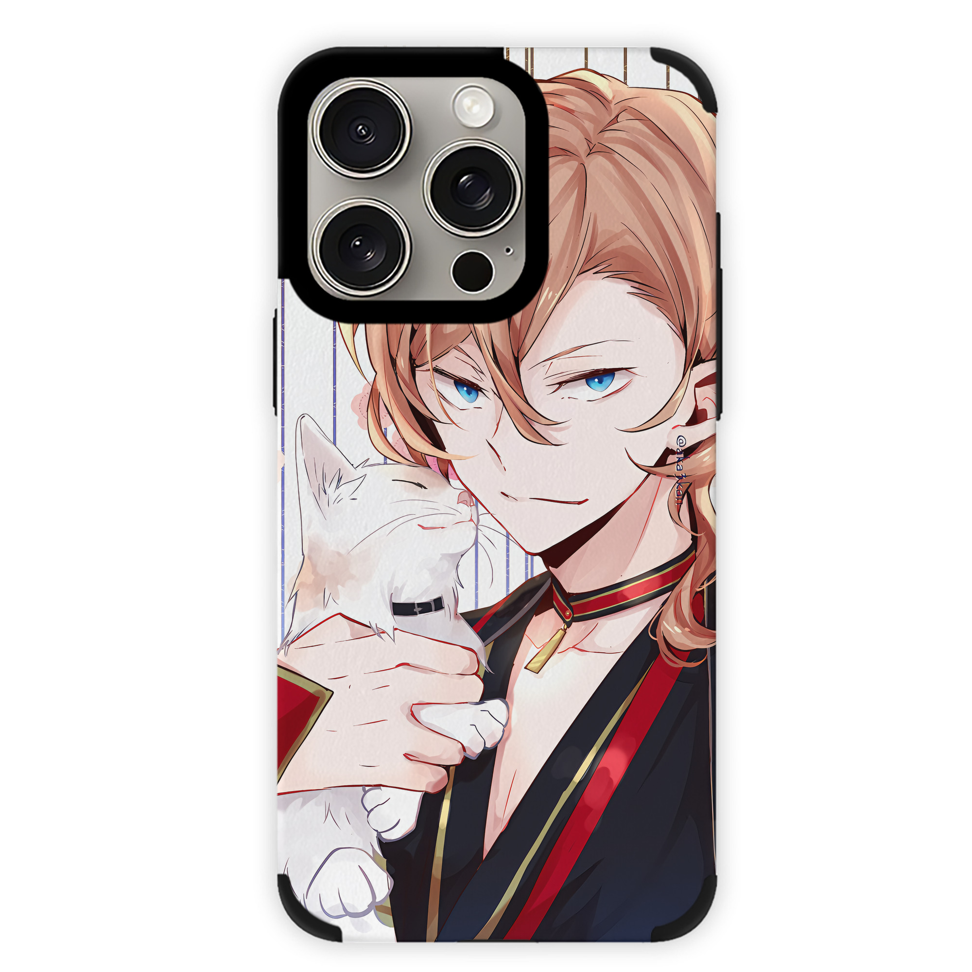 （画像用） 文豪ストレイドッグス Bungo Stray Dogs 【iPhone15ProMax対応】 PUレザー スマホケース 耐衝撃＆黄変防止