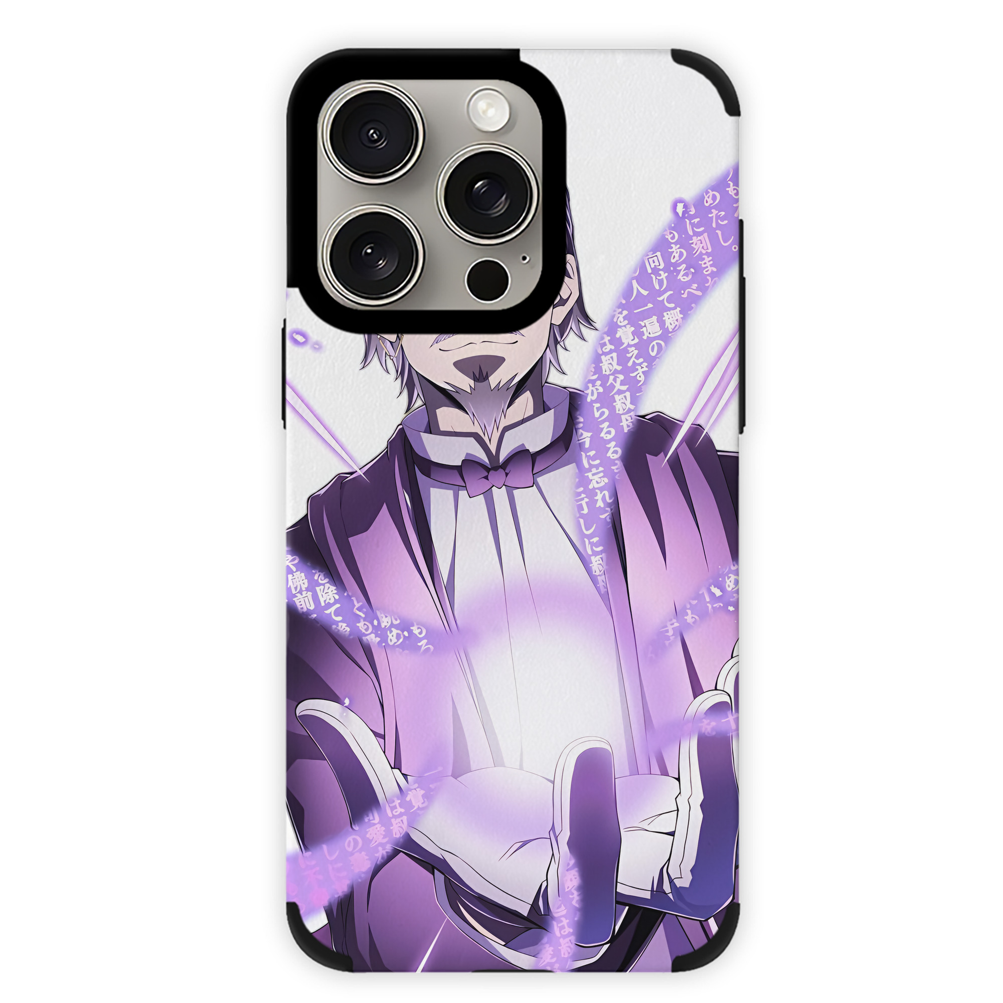 （画像用） 文豪ストレイドッグス Bungo Stray Dogs 【iPhone15ProMax対応】 PUレザー スマホケース 耐衝撃＆黄変防止