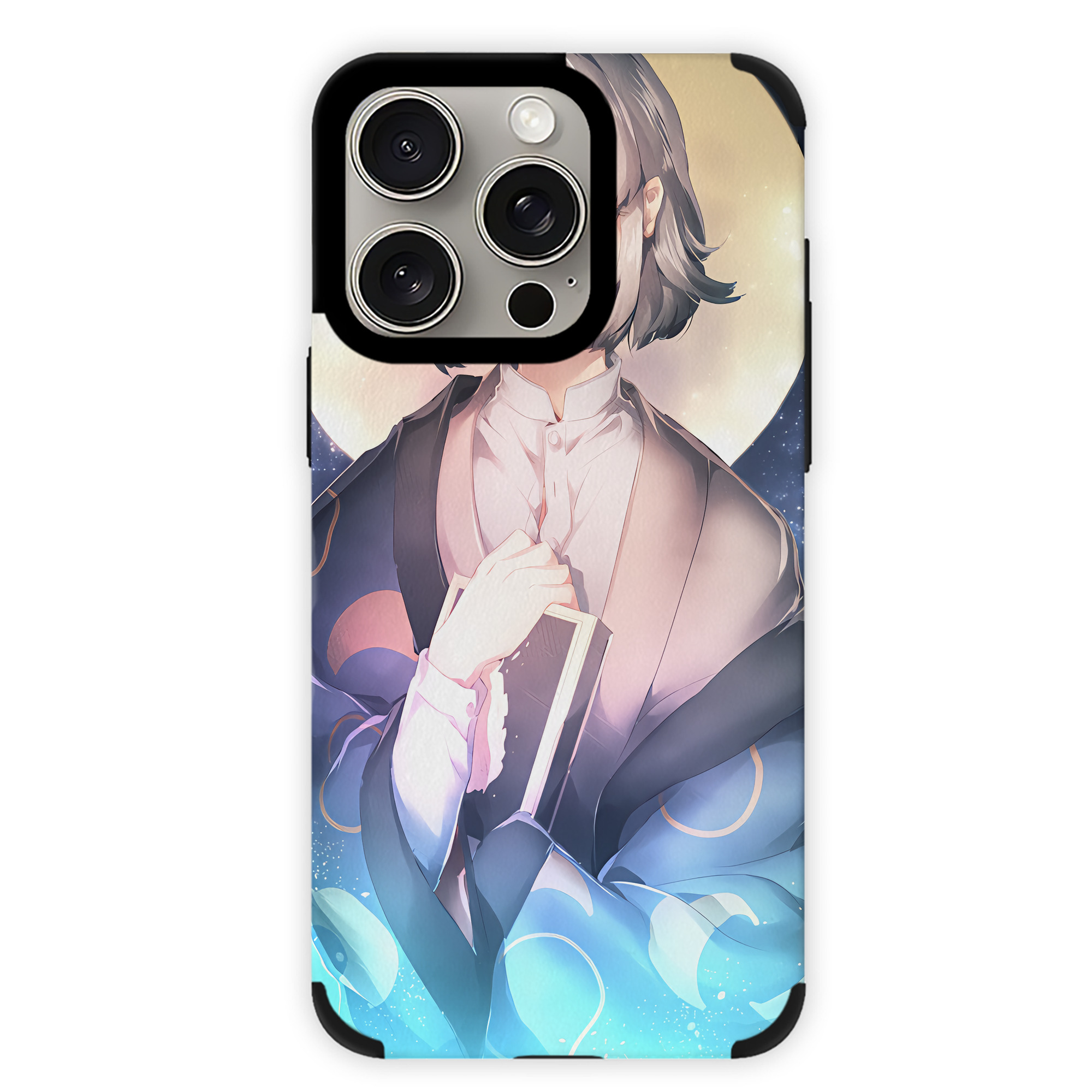 （画像用） 文豪ストレイドッグス Bungo Stray Dogs 【iPhone15ProMax対応】 PUレザー スマホケース 耐衝撃＆黄変防止