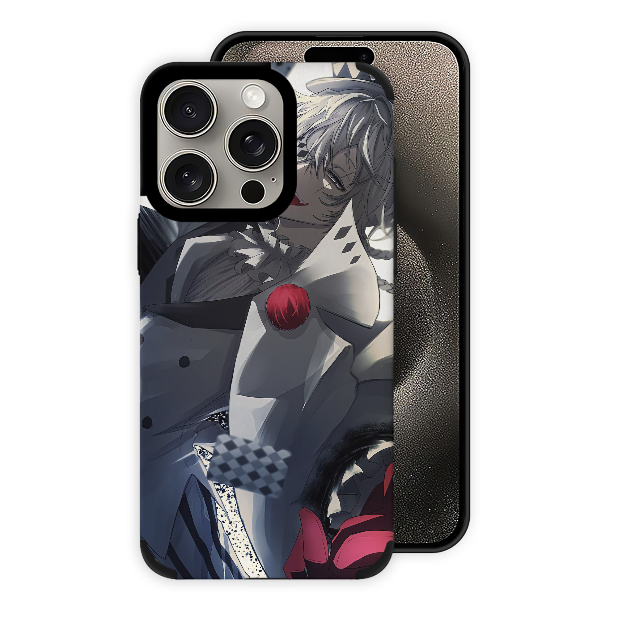 （画像用） 文豪ストレイドッグス Bungo Stray Dogs 【iPhone15ProMax対応】 PUレザー スマホケース 耐衝撃＆黄変防止