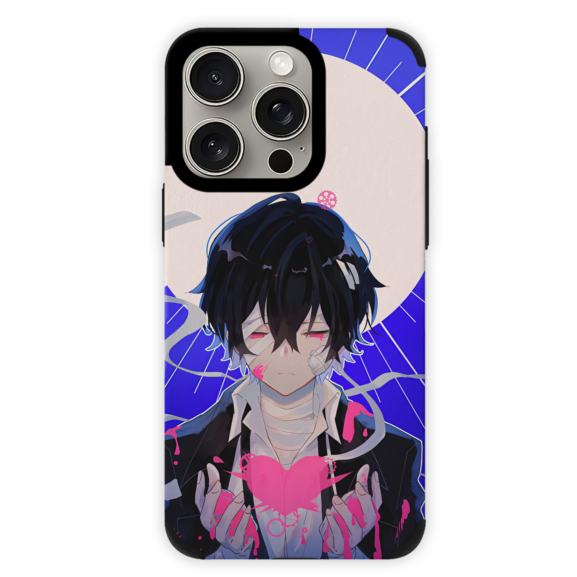 （画像用） 文豪ストレイドッグス Bungo Stray Dogs 【iPhone15ProMax対応】 PUレザー スマホケース 耐衝撃＆黄変防止