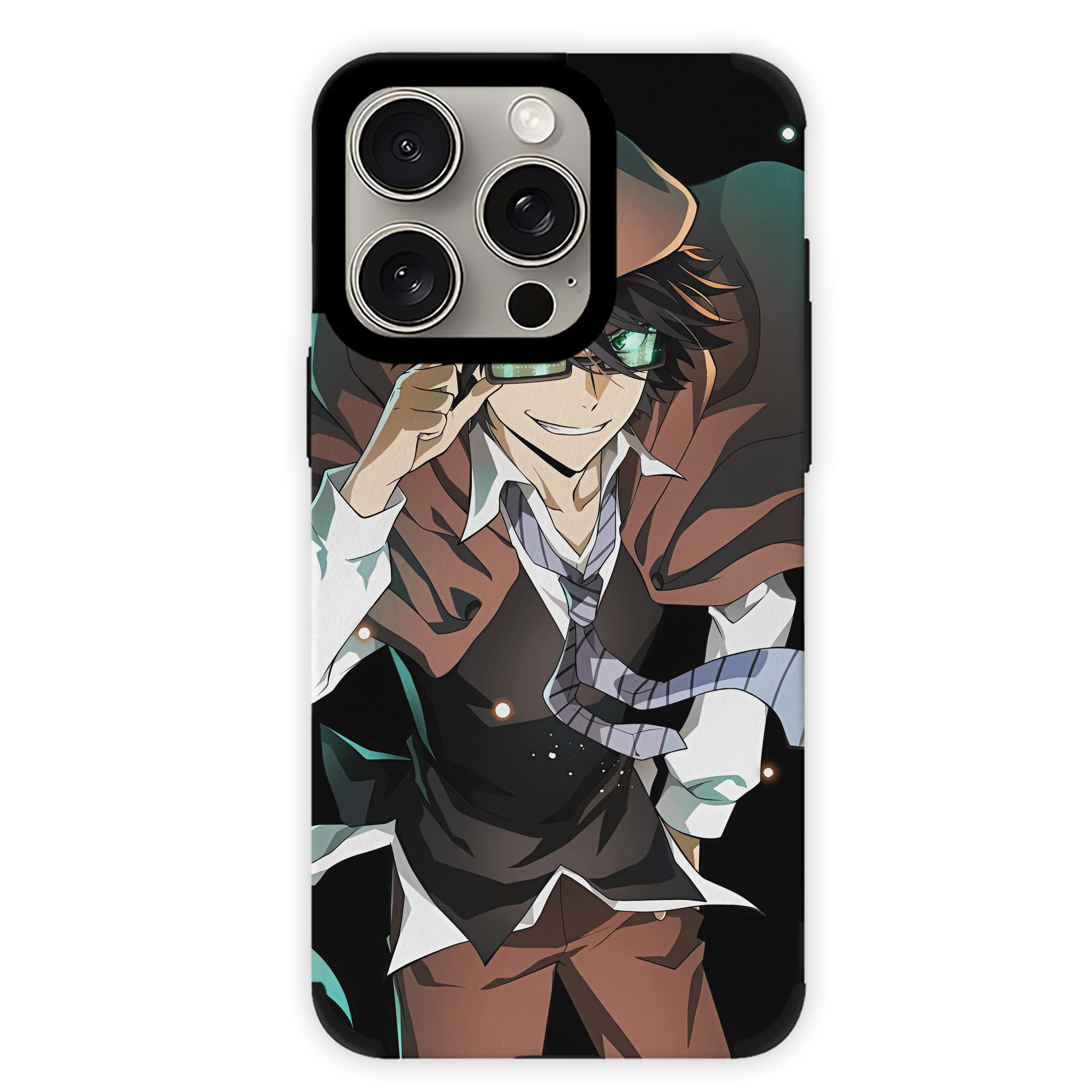 （画像用） 文豪ストレイドッグス Bungo Stray Dogs 【iPhone15ProMax対応】 PUレザー スマホケース 耐衝撃＆黄変防止