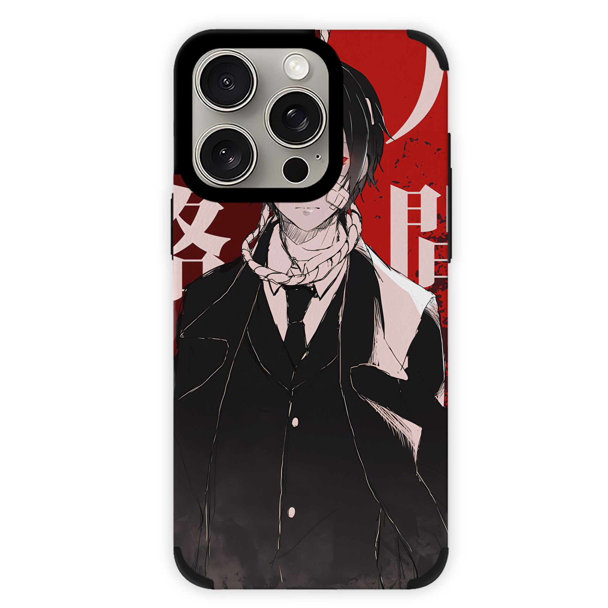 （画像用） 文豪ストレイドッグス Bungo Stray Dogs 【iPhone15ProMax対応】 PUレザー スマホケース 耐衝撃＆黄変防止