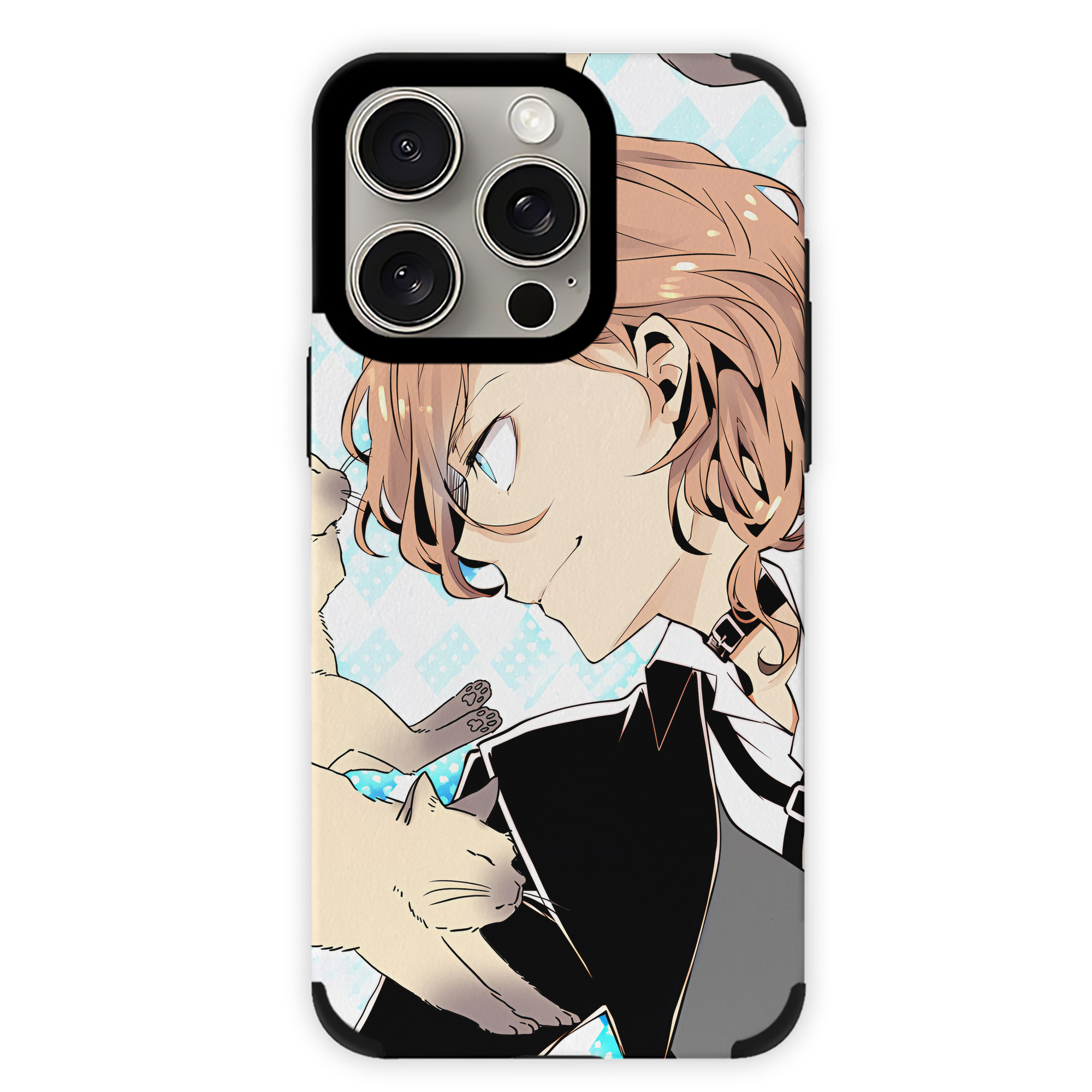 （画像用） 文豪ストレイドッグス Bungo Stray Dogs 【iPhone15ProMax対応】 PUレザー スマホケース 耐衝撃＆黄変防止