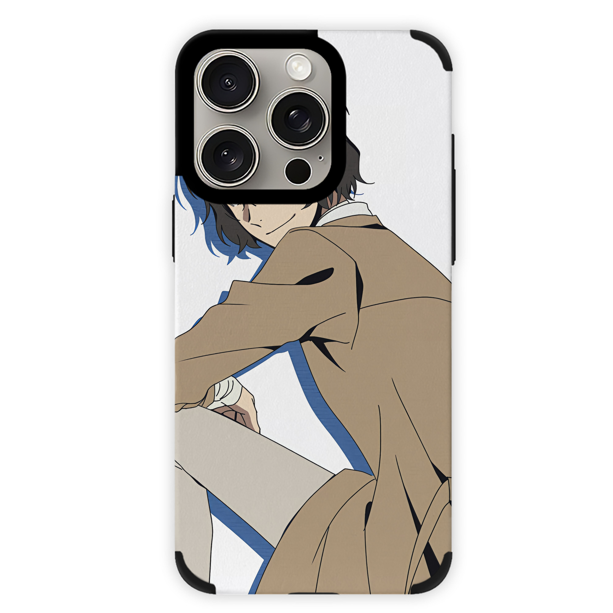（画像用） 文豪ストレイドッグス Bungo Stray Dogs 【iPhone15ProMax対応】 PUレザー スマホケース 耐衝撃＆黄変防止