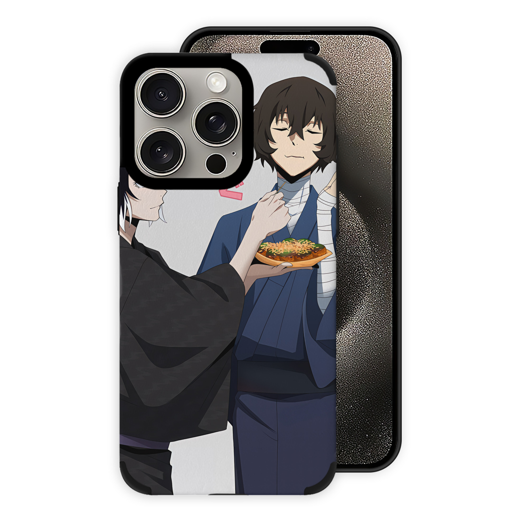 （画像用） 文豪ストレイドッグス Bungo Stray Dogs 【iPhone15ProMax対応】 PUレザー スマホケース 耐衝撃＆黄変防止
