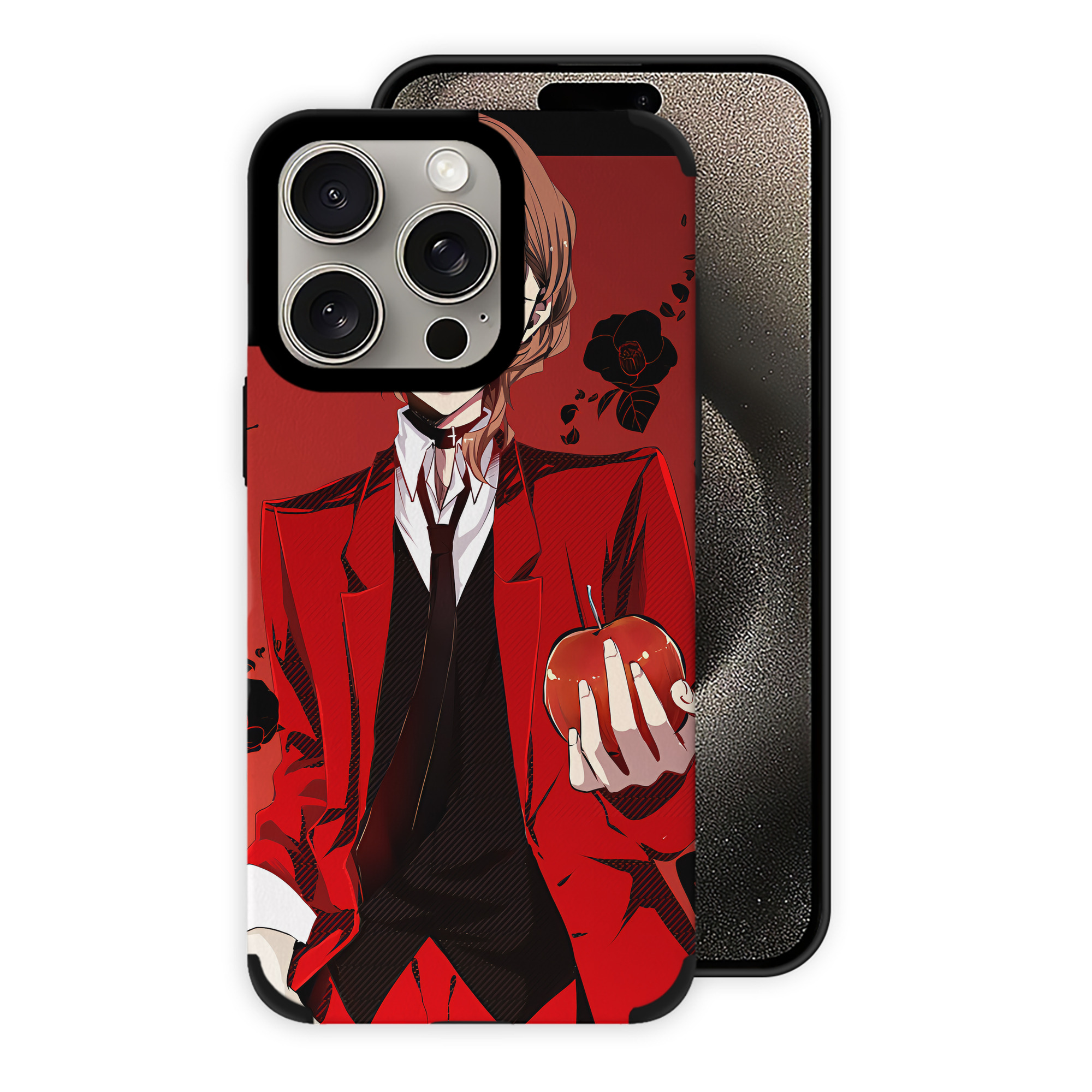 （画像用） 文豪ストレイドッグス Bungo Stray Dogs 【iPhone15ProMax対応】 PUレザー スマホケース 耐衝撃＆黄変防止