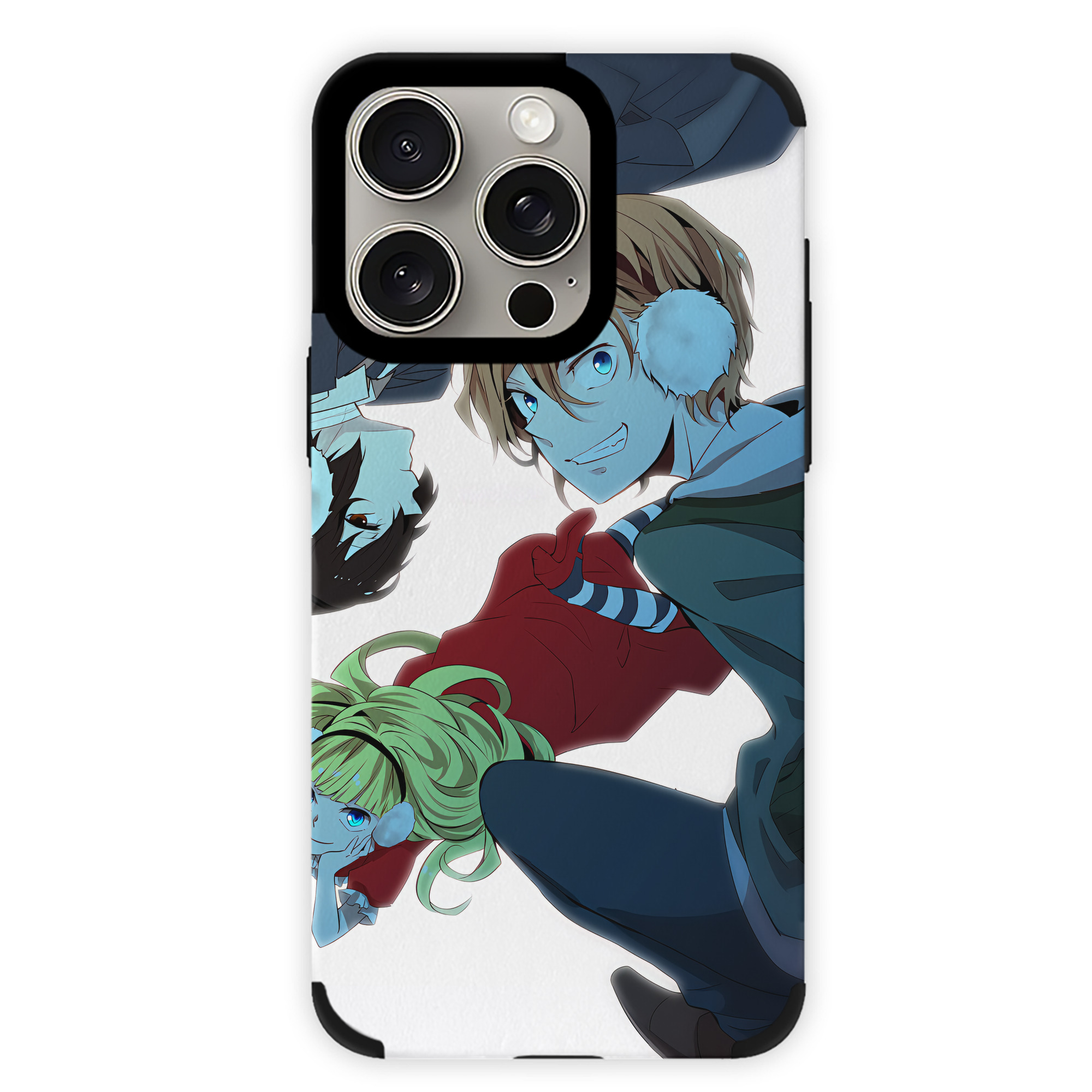 （画像用） 文豪ストレイドッグス Bungo Stray Dogs 【iPhone15ProMax対応】 PUレザー スマホケース 耐衝撃＆黄変防止