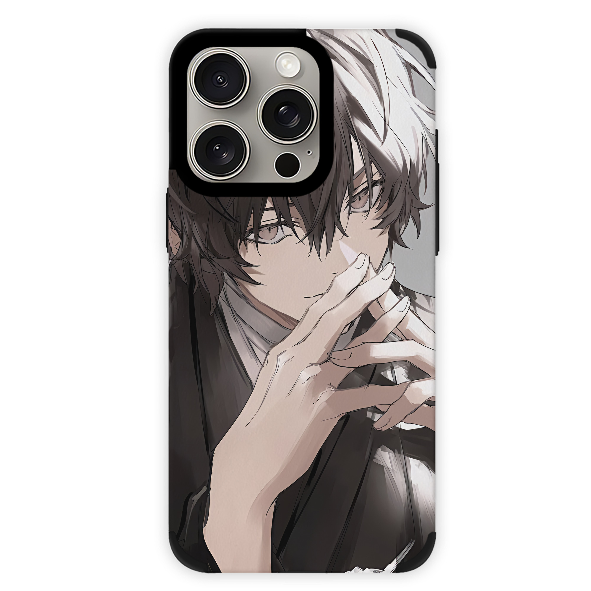 （画像用） 文豪ストレイドッグス Bungo Stray Dogs 【iPhone15ProMax対応】 PUレザー スマホケース 耐衝撃＆黄変防止