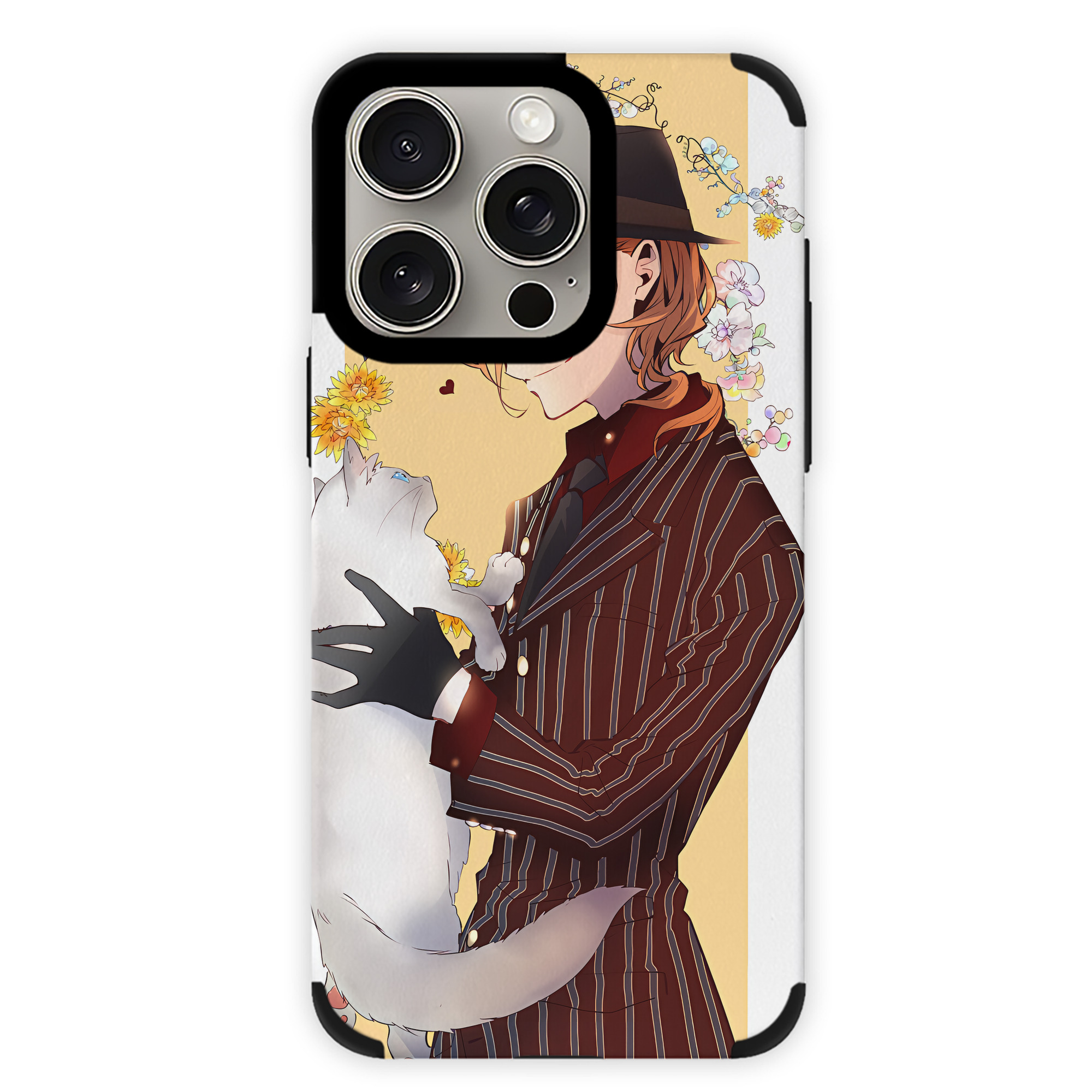（画像用） 文豪ストレイドッグス Bungo Stray Dogs 【iPhone15ProMax対応】 PUレザー スマホケース 耐衝撃＆黄変防止