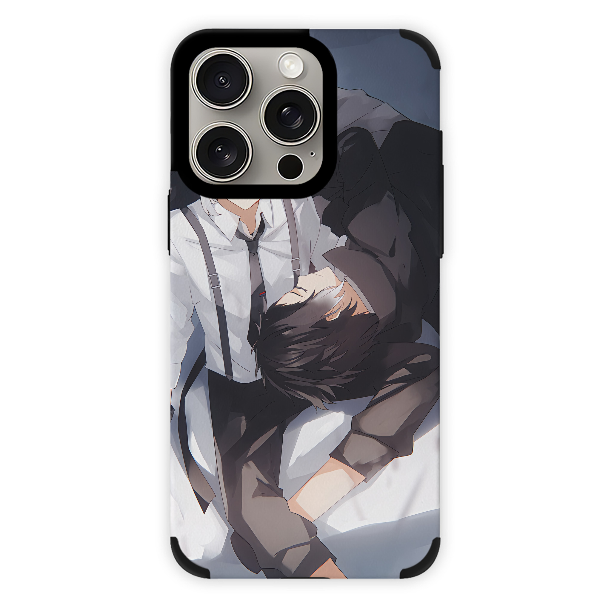 （画像用） 文豪ストレイドッグス Bungo Stray Dogs 【iPhone15ProMax対応】 PUレザー スマホケース 耐衝撃＆黄変防止