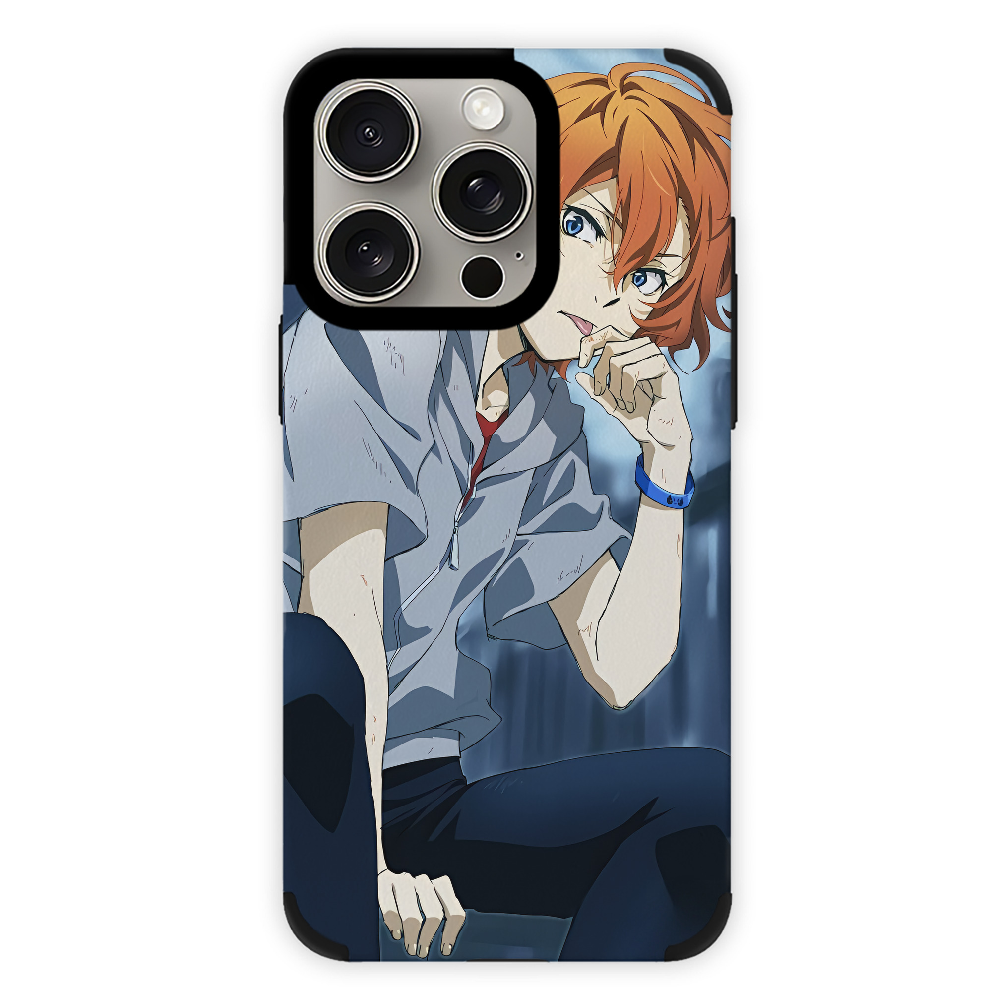 （画像用） 文豪ストレイドッグス Bungo Stray Dogs 【iPhone15ProMax対応】 PUレザー スマホケース 耐衝撃＆黄変防止