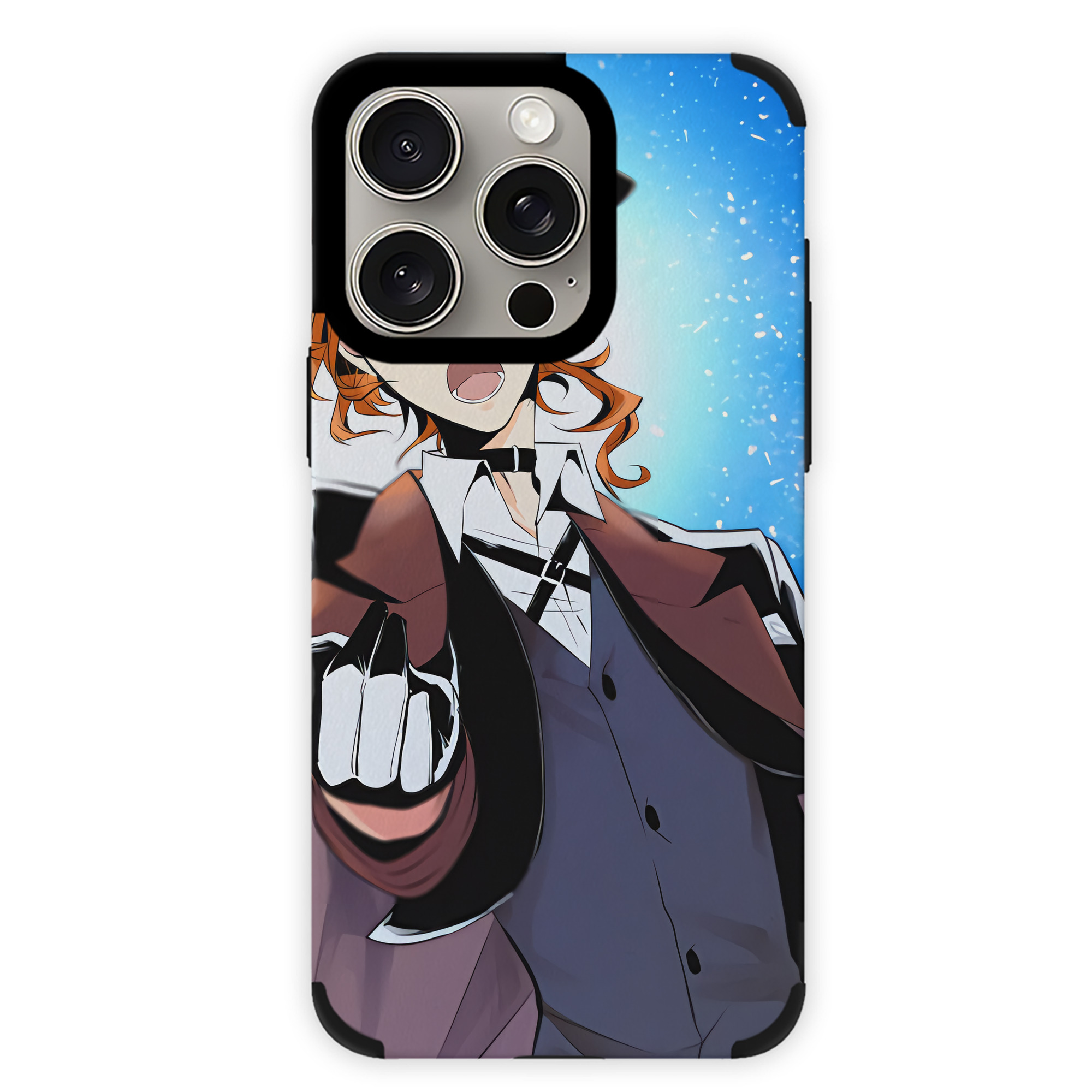 （画像用） 文豪ストレイドッグス Bungo Stray Dogs 【iPhone15ProMax対応】 PUレザー スマホケース 耐衝撃＆黄変防止