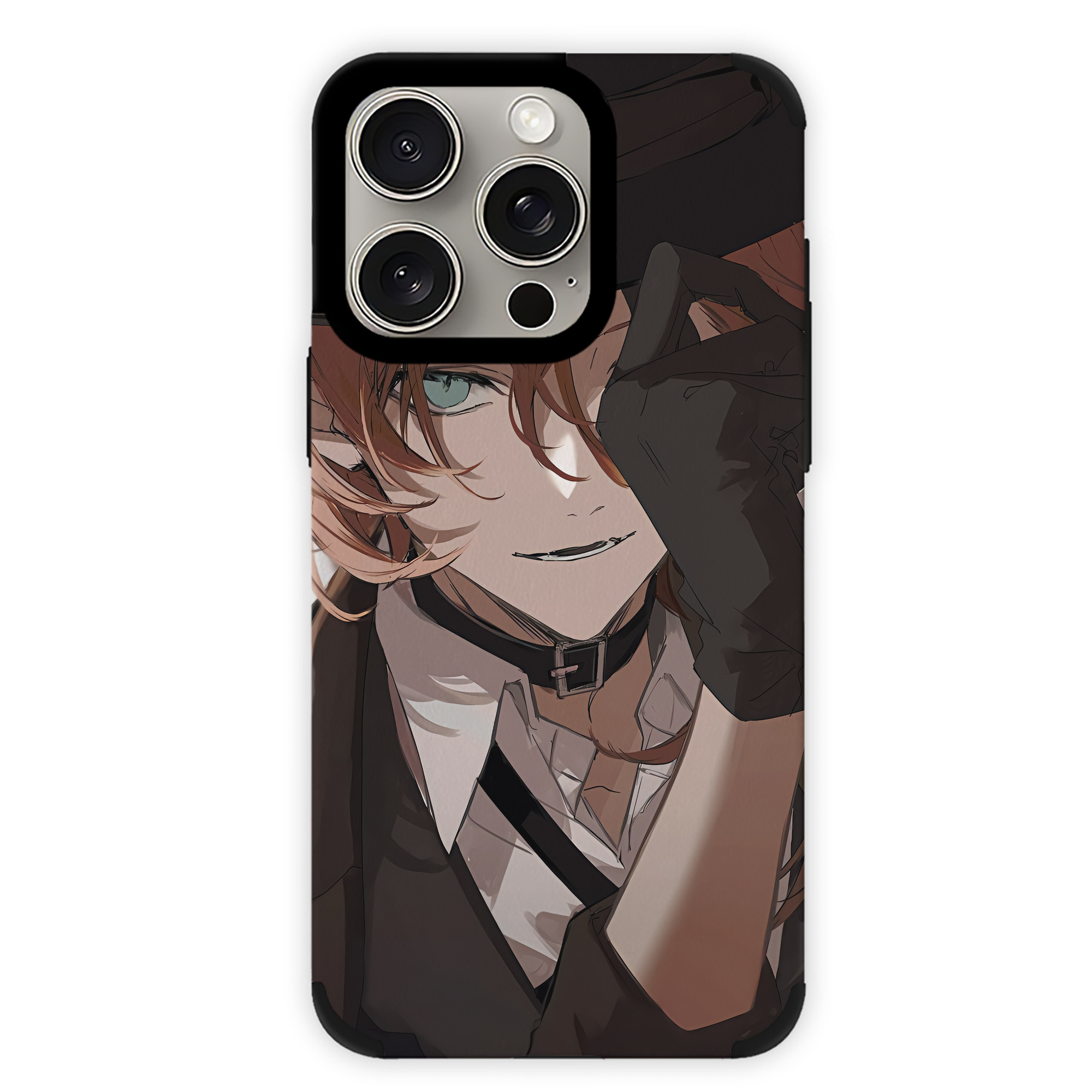 （画像用） 文豪ストレイドッグス Bungo Stray Dogs 【iPhone15ProMax対応】 PUレザー スマホケース 耐衝撃＆黄変防止
