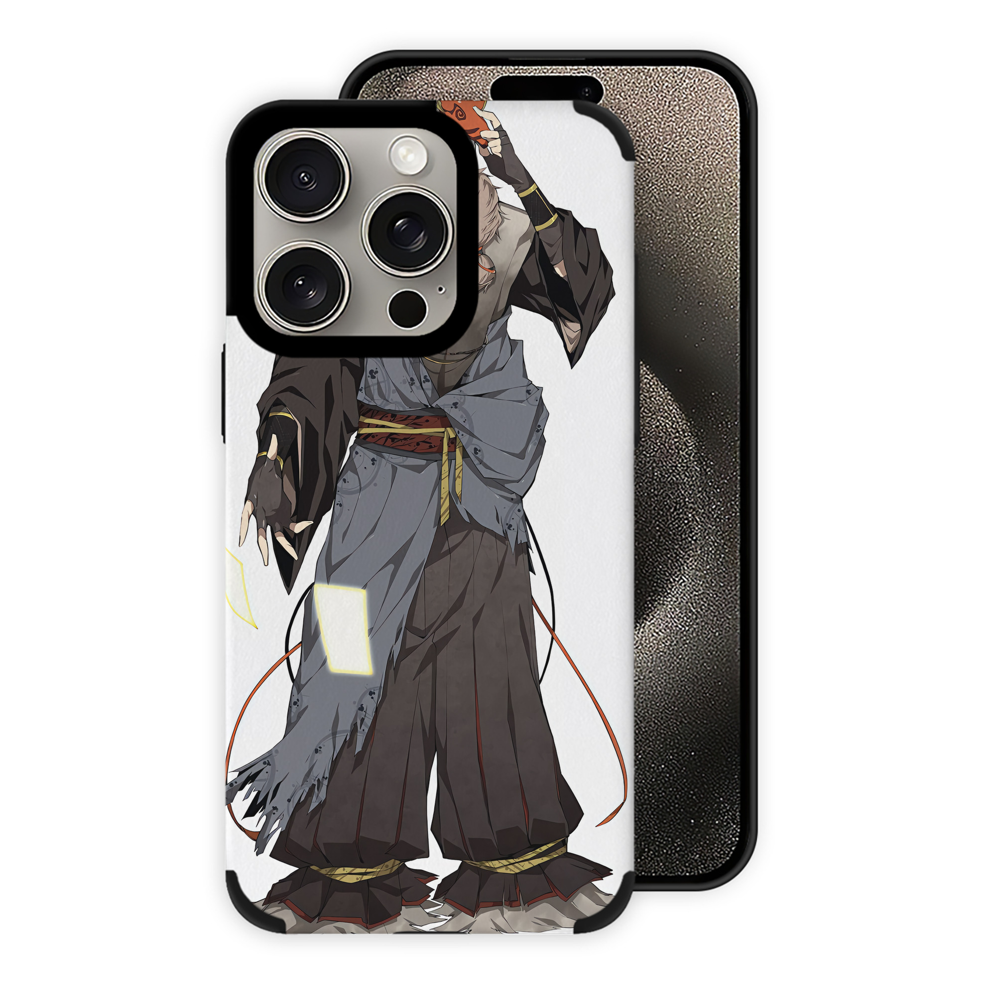 （画像用） 文豪ストレイドッグス Bungo Stray Dogs 【iPhone15ProMax対応】 PUレザー スマホケース 耐衝撃＆黄変防止