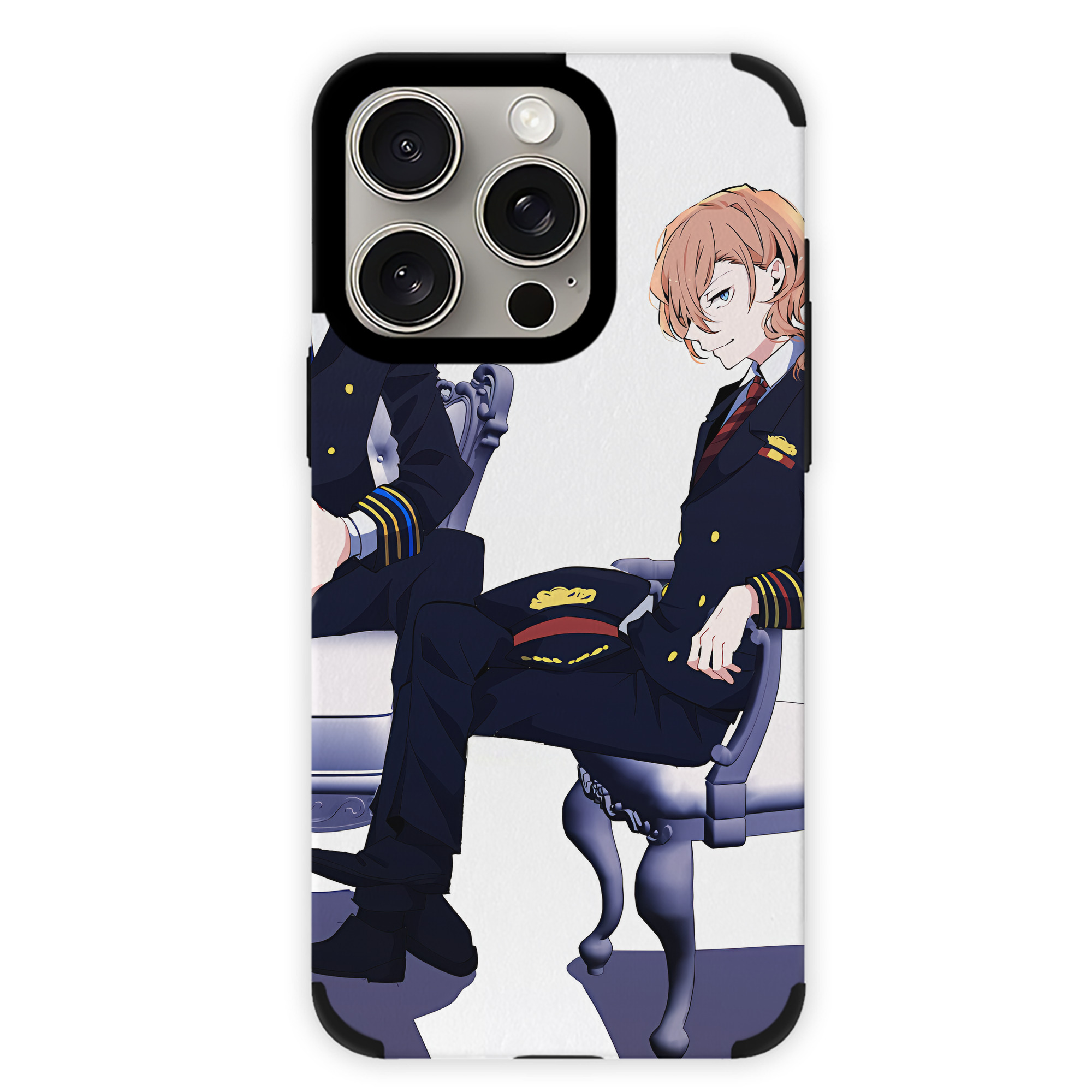 （画像用） 文豪ストレイドッグス Bungo Stray Dogs 【iPhone15ProMax対応】 PUレザー スマホケース 耐衝撃＆黄変防止