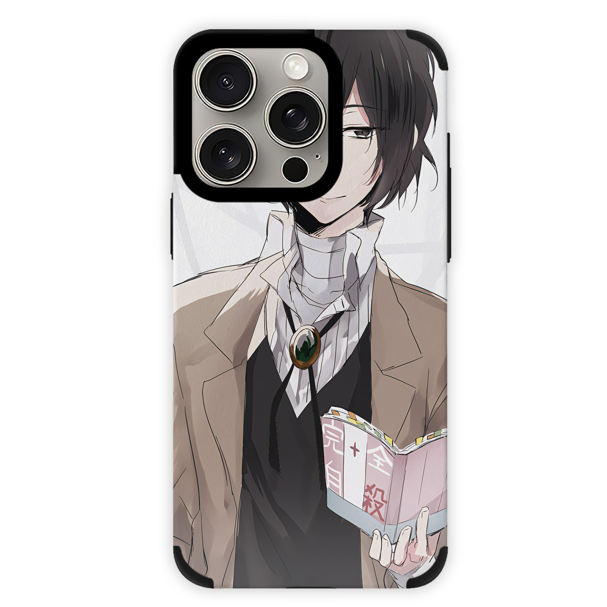 （画像用） 文豪ストレイドッグス Bungo Stray Dogs 【iPhone15ProMax対応】 PUレザー スマホケース 耐衝撃＆黄変防止