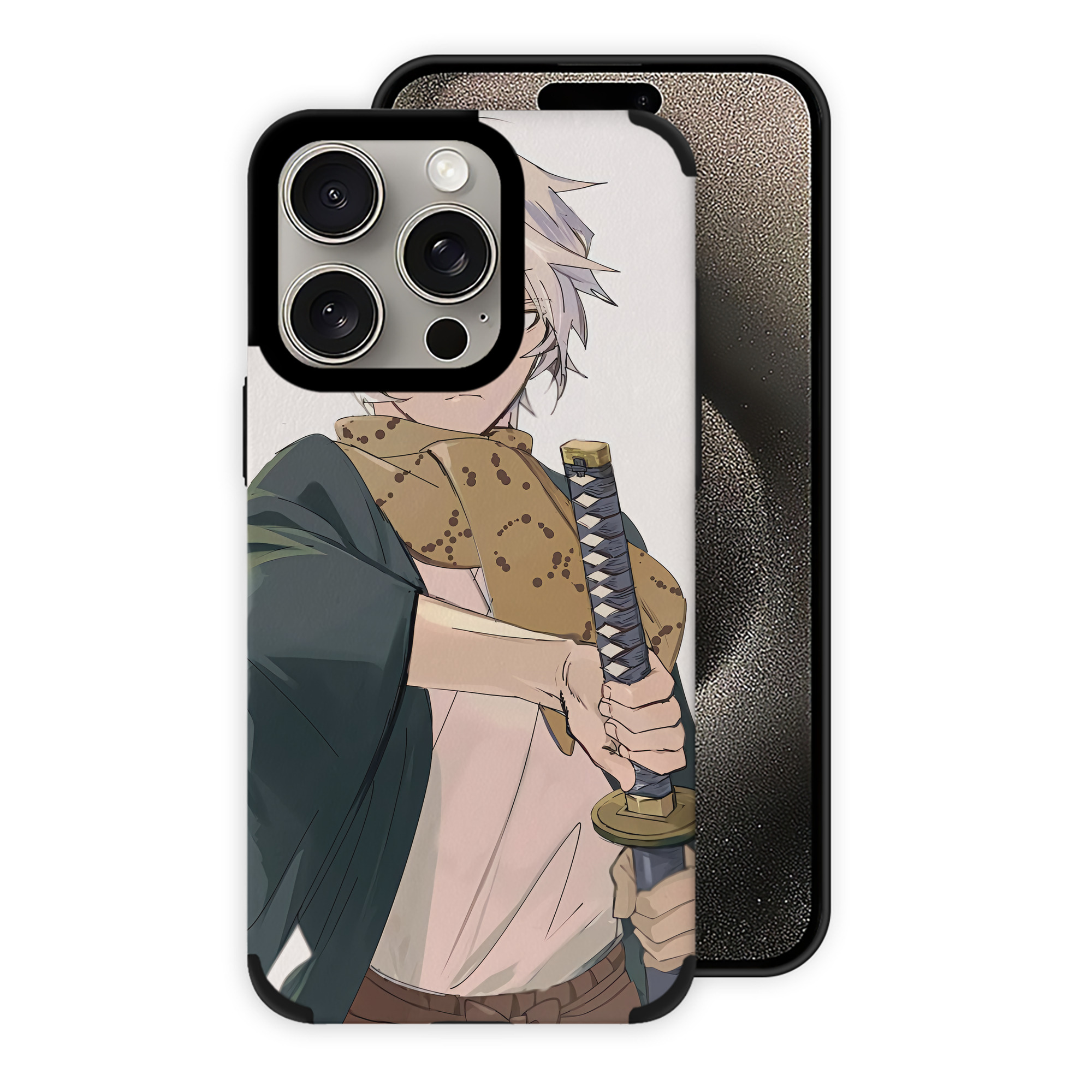 （画像用） 文豪ストレイドッグス Bungo Stray Dogs 【iPhone15ProMax対応】 PUレザー スマホケース 耐衝撃＆黄変防止