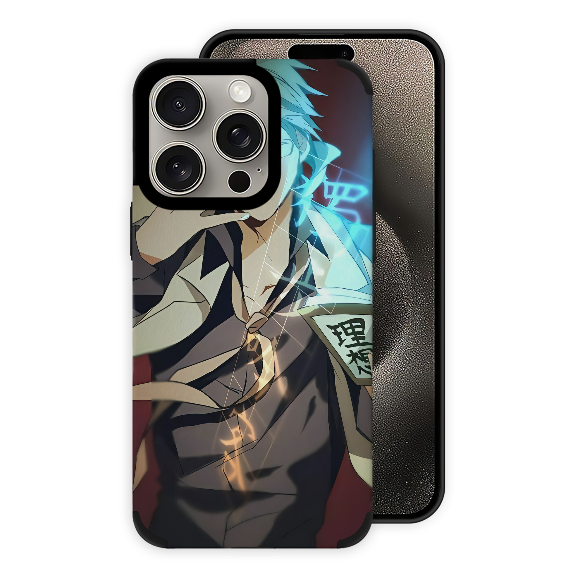 （画像用） 文豪ストレイドッグス Bungo Stray Dogs 【iPhone15ProMax対応】 PUレザー スマホケース 耐衝撃＆黄変防止