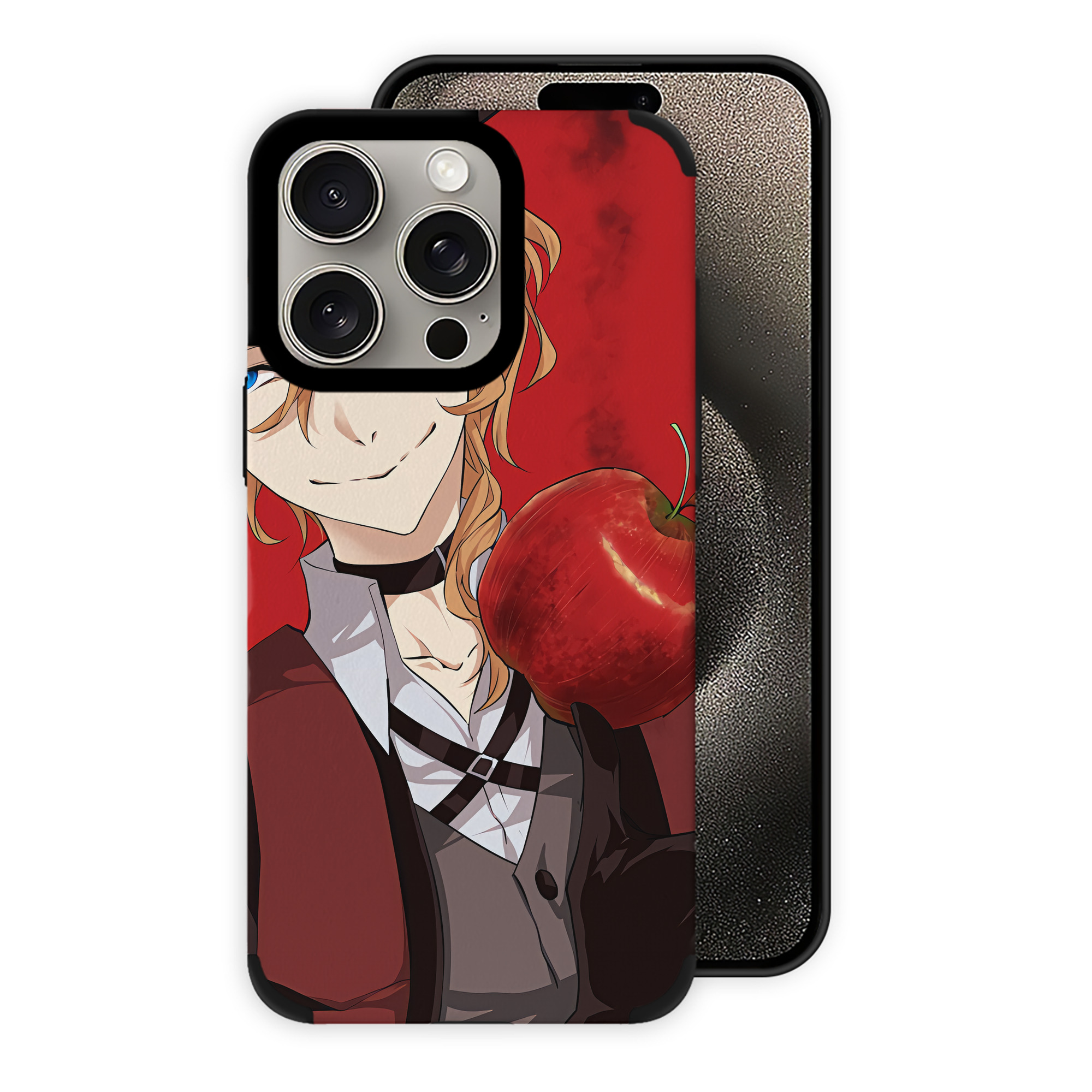 （画像用） 文豪ストレイドッグス Bungo Stray Dogs 【iPhone15ProMax対応】 PUレザー スマホケース 耐衝撃＆黄変防止