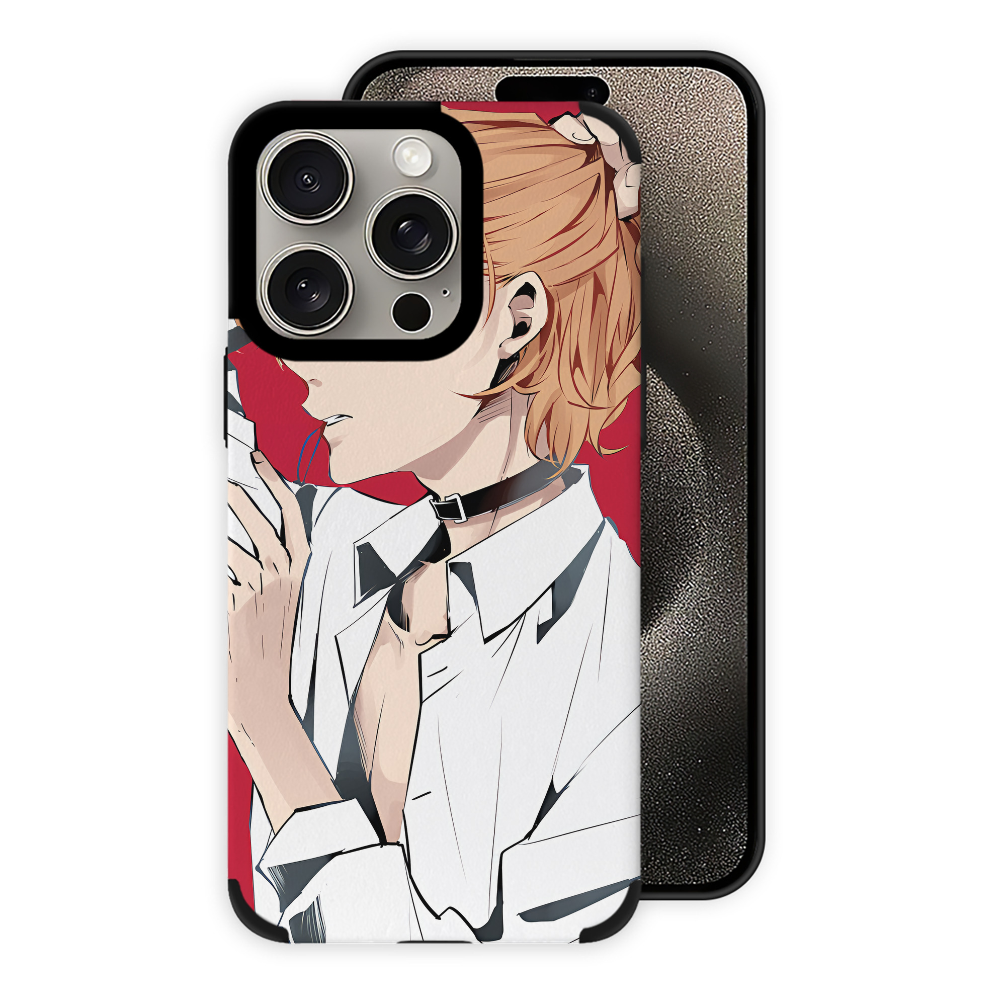 （画像用） 文豪ストレイドッグス Bungo Stray Dogs 【iPhone15ProMax対応】 PUレザー スマホケース 耐衝撃＆黄変防止
