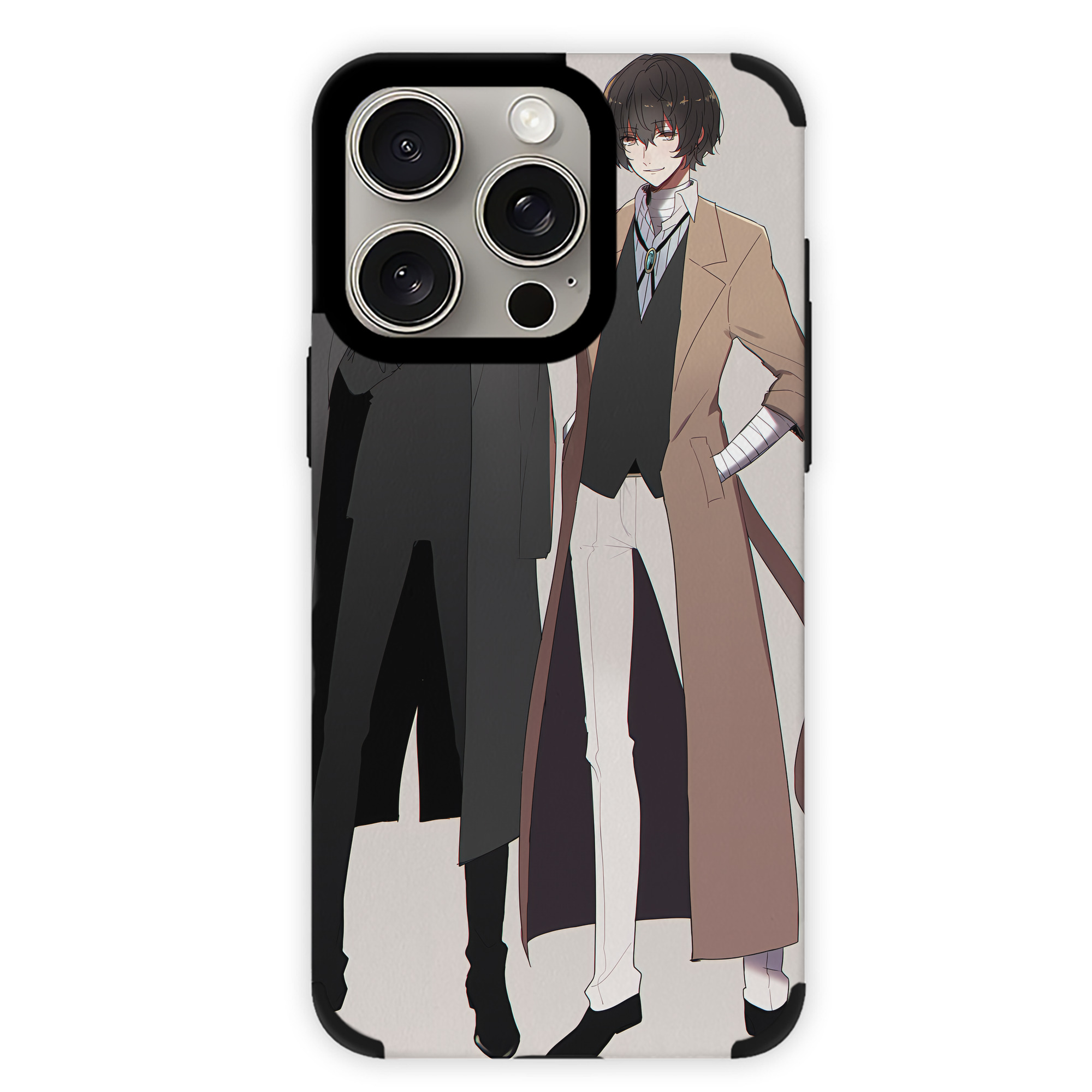 （画像用） 文豪ストレイドッグス Bungo Stray Dogs 【iPhone15ProMax対応】 PUレザー スマホケース 耐衝撃＆黄変防止