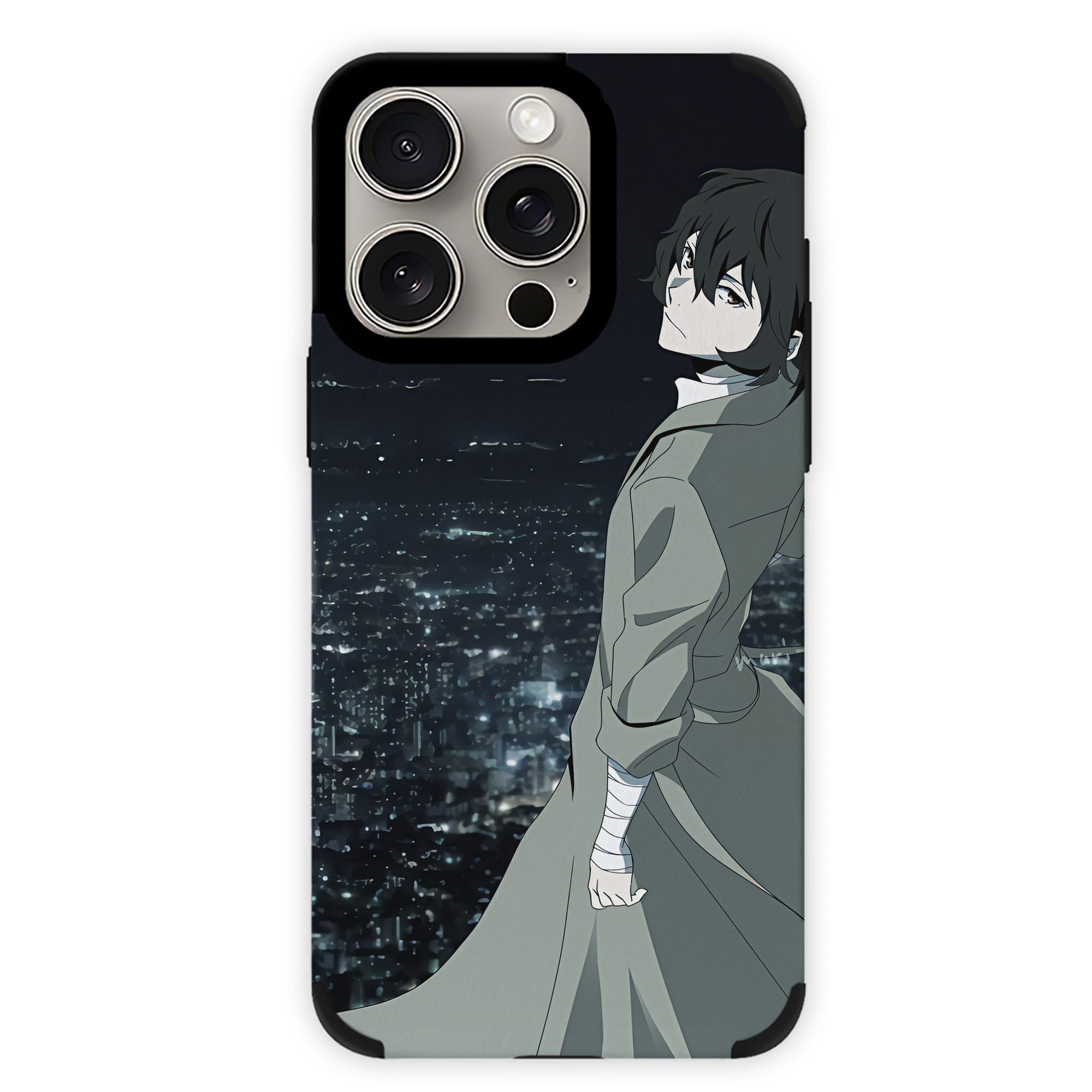（画像用） 文豪ストレイドッグス Bungo Stray Dogs 【iPhone15ProMax対応】 PUレザー スマホケース 耐衝撃＆黄変防止
