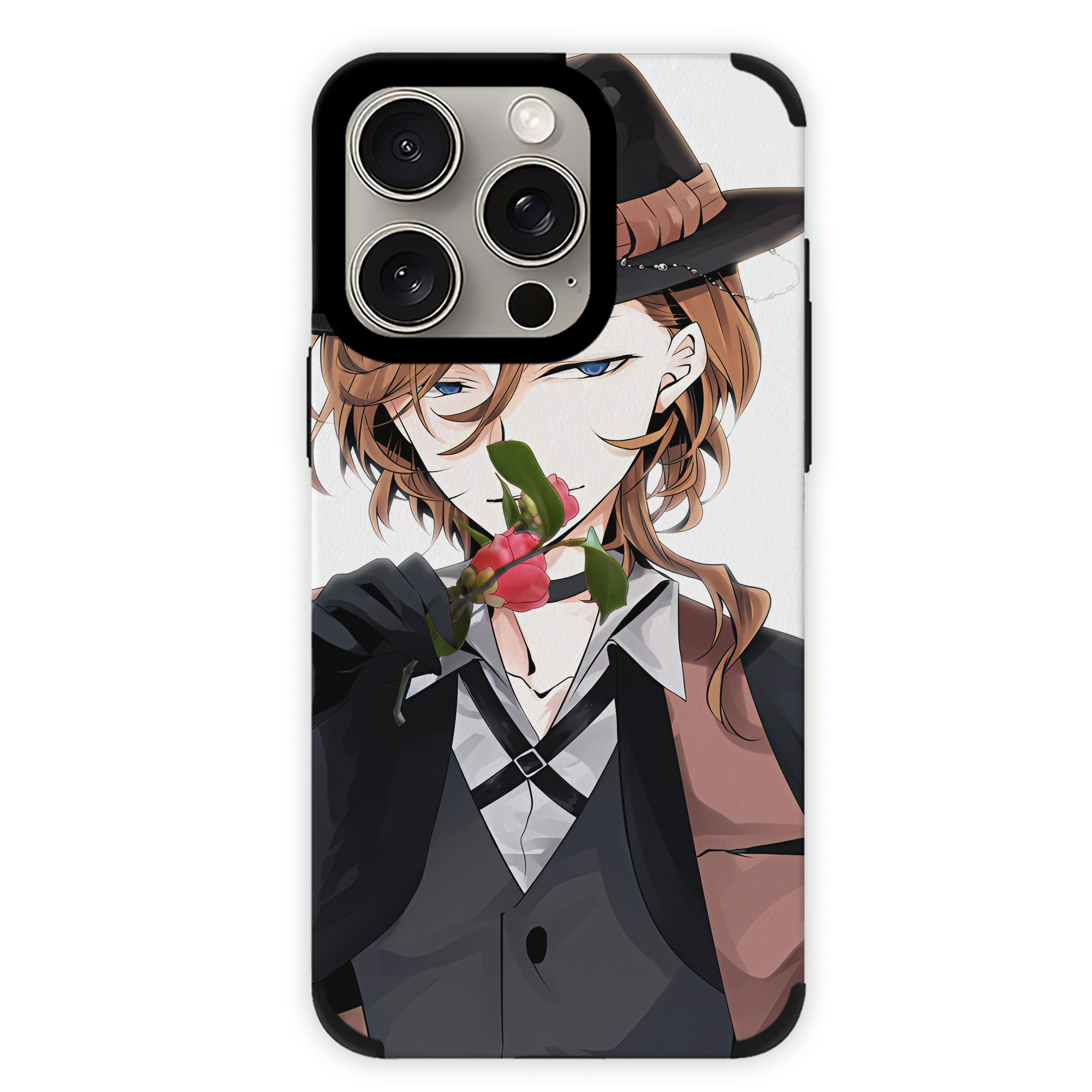 （画像用） 文豪ストレイドッグス Bungo Stray Dogs 【iPhone15ProMax対応】 PUレザー スマホケース 耐衝撃＆黄変防止