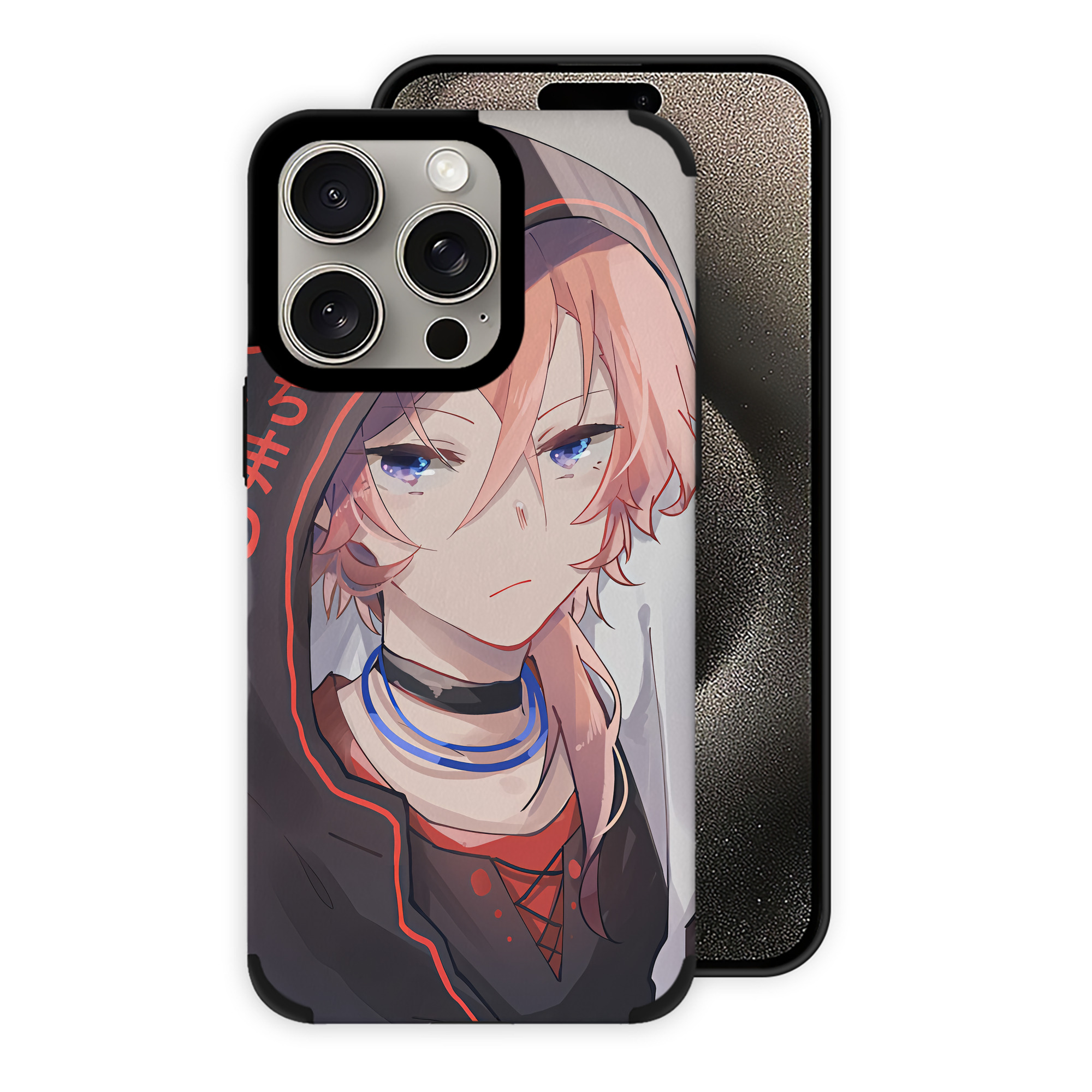 （画像用） 文豪ストレイドッグス Bungo Stray Dogs 【iPhone15ProMax対応】 PUレザー スマホケース 耐衝撃＆黄変防止