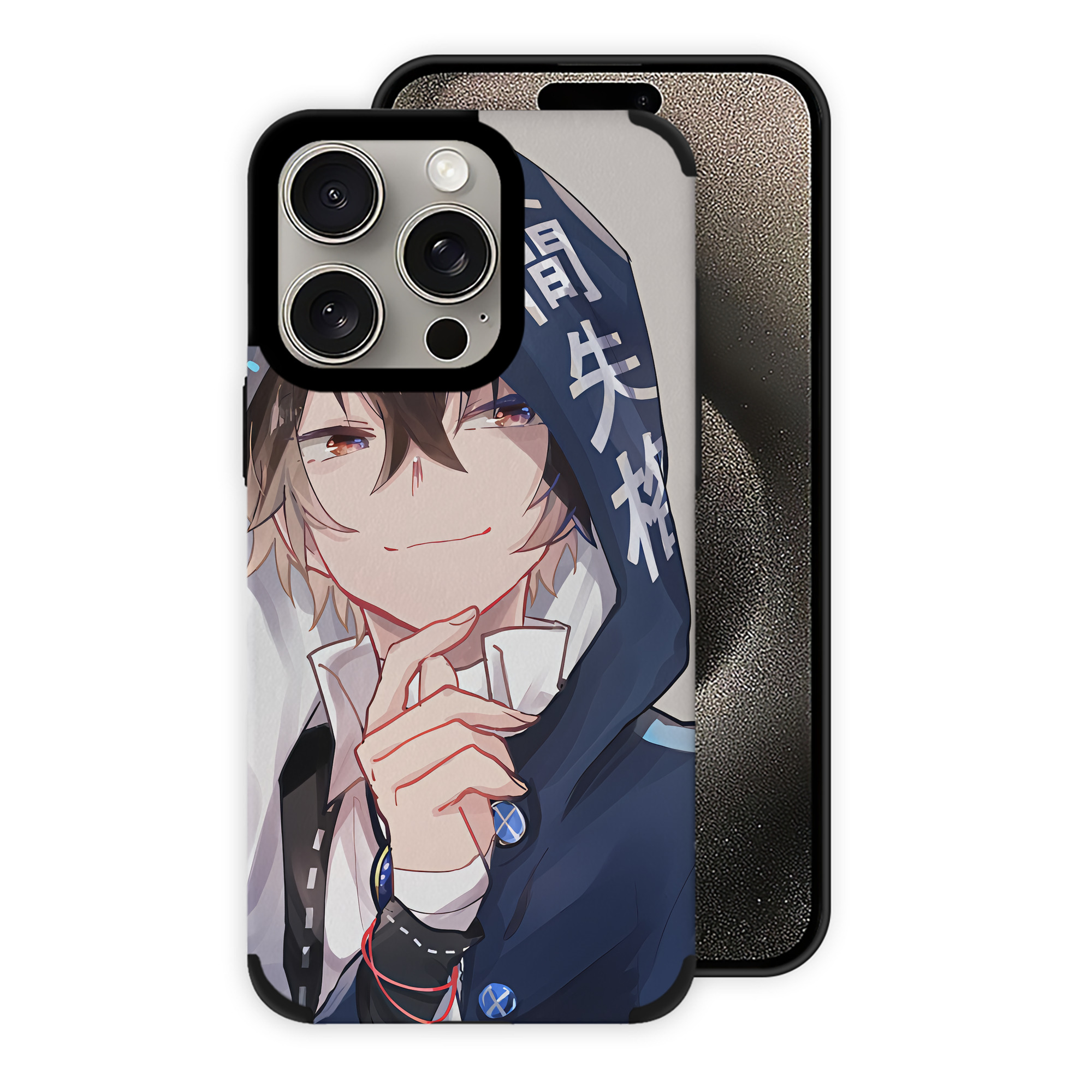 （画像用） 文豪ストレイドッグス Bungo Stray Dogs 【iPhone15ProMax対応】 PUレザー スマホケース 耐衝撃＆黄変防止
