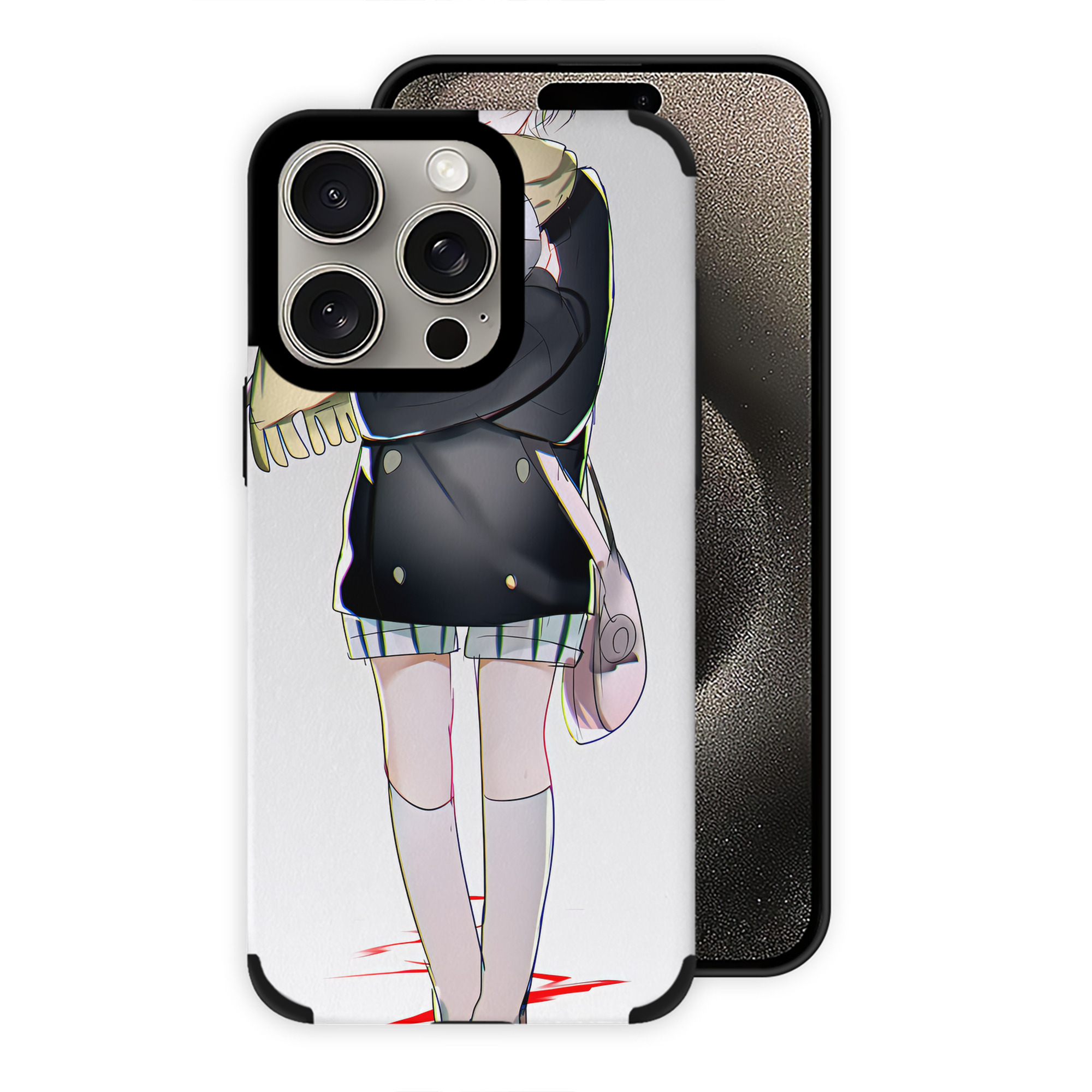 （画像用） 文豪ストレイドッグス Bungo Stray Dogs 【iPhone15ProMax対応】 PUレザー スマホケース 耐衝撃＆黄変防止
