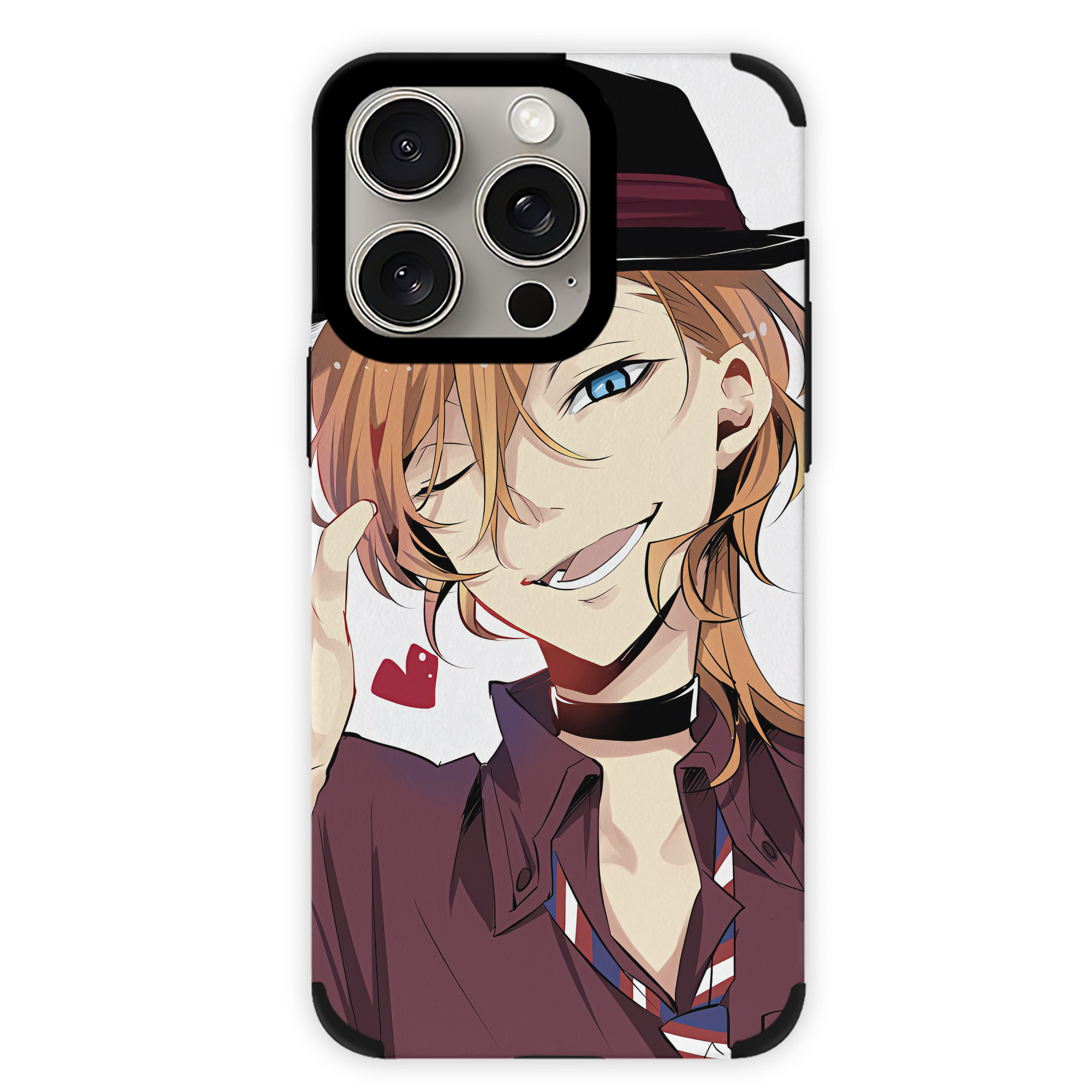 （画像用） 文豪ストレイドッグス Bungo Stray Dogs 【iPhone15ProMax対応】 PUレザー スマホケース 耐衝撃＆黄変防止