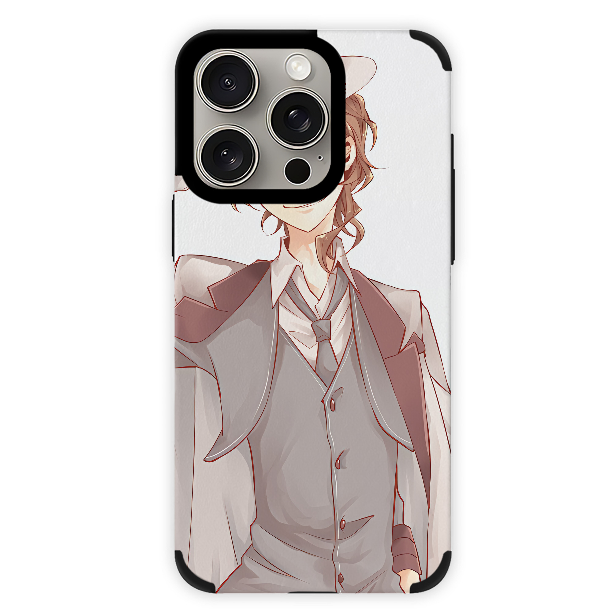 （画像用） 文豪ストレイドッグス Bungo Stray Dogs 【iPhone15ProMax対応】 PUレザー スマホケース 耐衝撃＆黄変防止