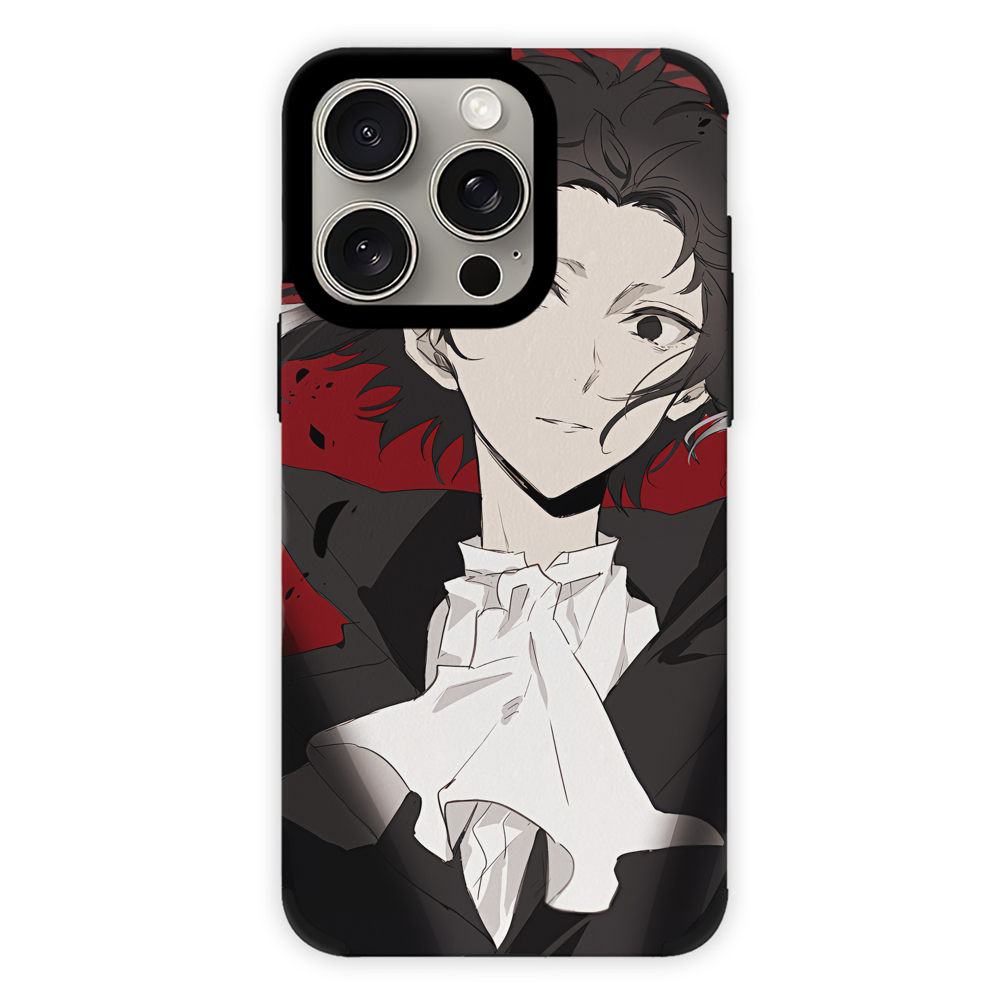 （画像用） 文豪ストレイドッグス Bungo Stray Dogs 【iPhone15ProMax対応】 PUレザー スマホケース 耐衝撃＆黄変防止