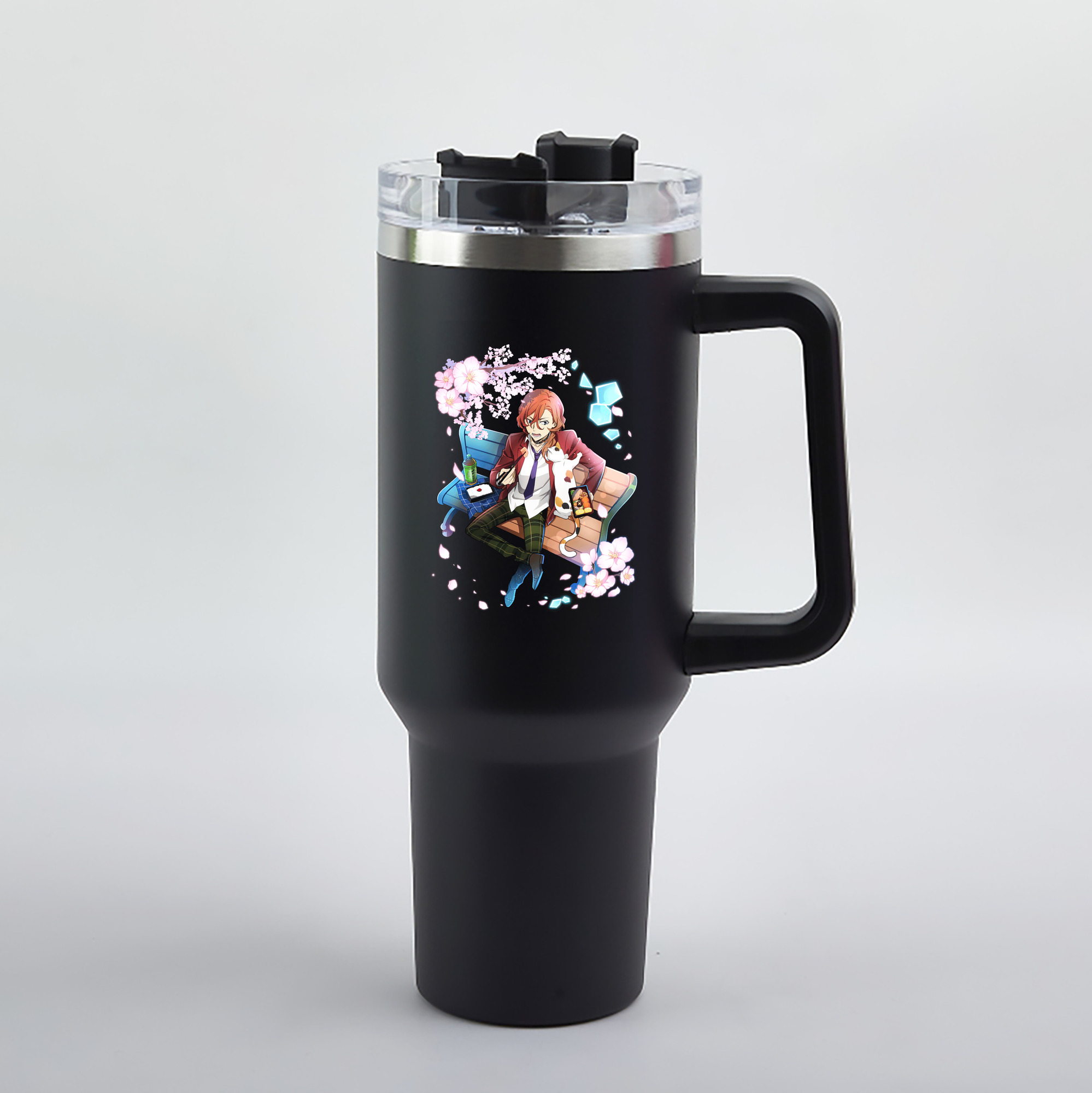 （画像用） 文豪ストレイドッグス Bungo Stray Dogs 1200mL車用タンブラー（カラープリント）