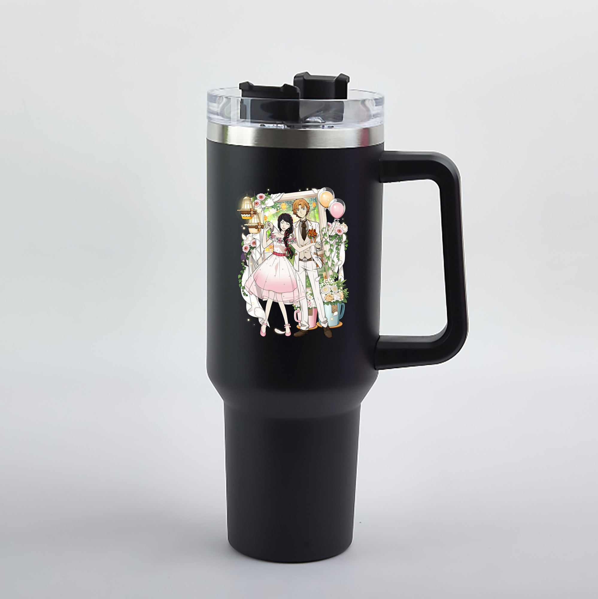 （画像用） 文豪ストレイドッグス Bungo Stray Dogs 1200mL車用タンブラー（カラープリント）