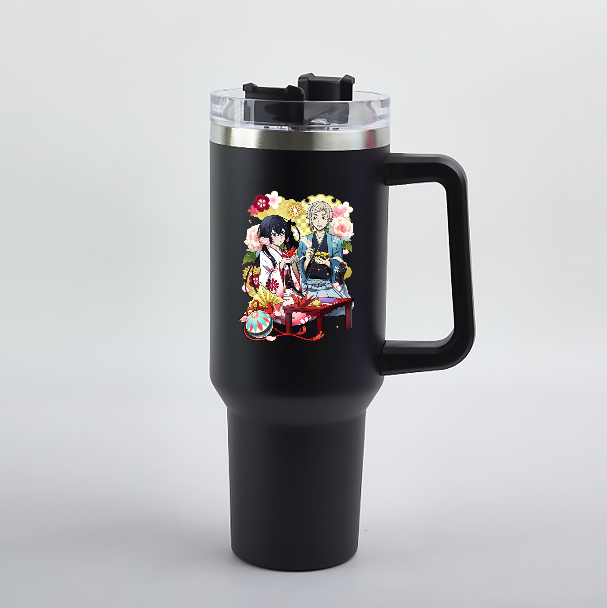 （画像用） 文豪ストレイドッグス Bungo Stray Dogs 1200mL車用タンブラー（カラープリント）