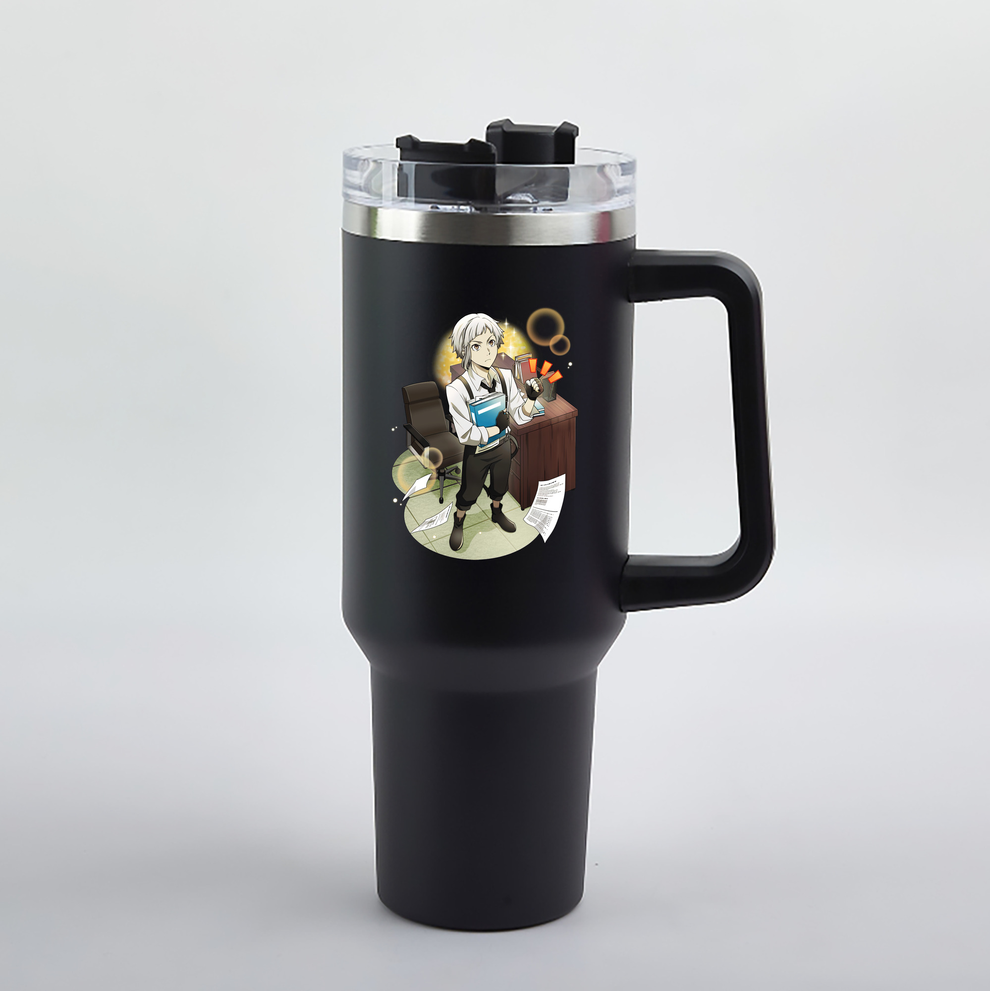 （画像用） 文豪ストレイドッグス Bungo Stray Dogs 1200mL車用タンブラー（カラープリント）