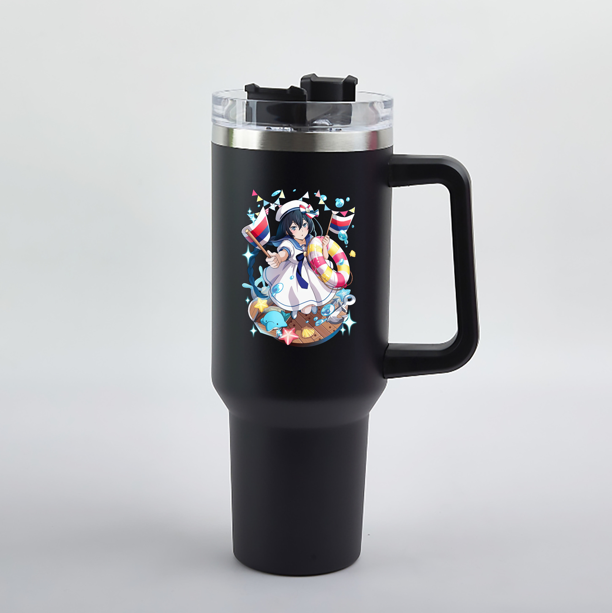 （画像用） 文豪ストレイドッグス Bungo Stray Dogs 1200mL車用タンブラー（カラープリント）