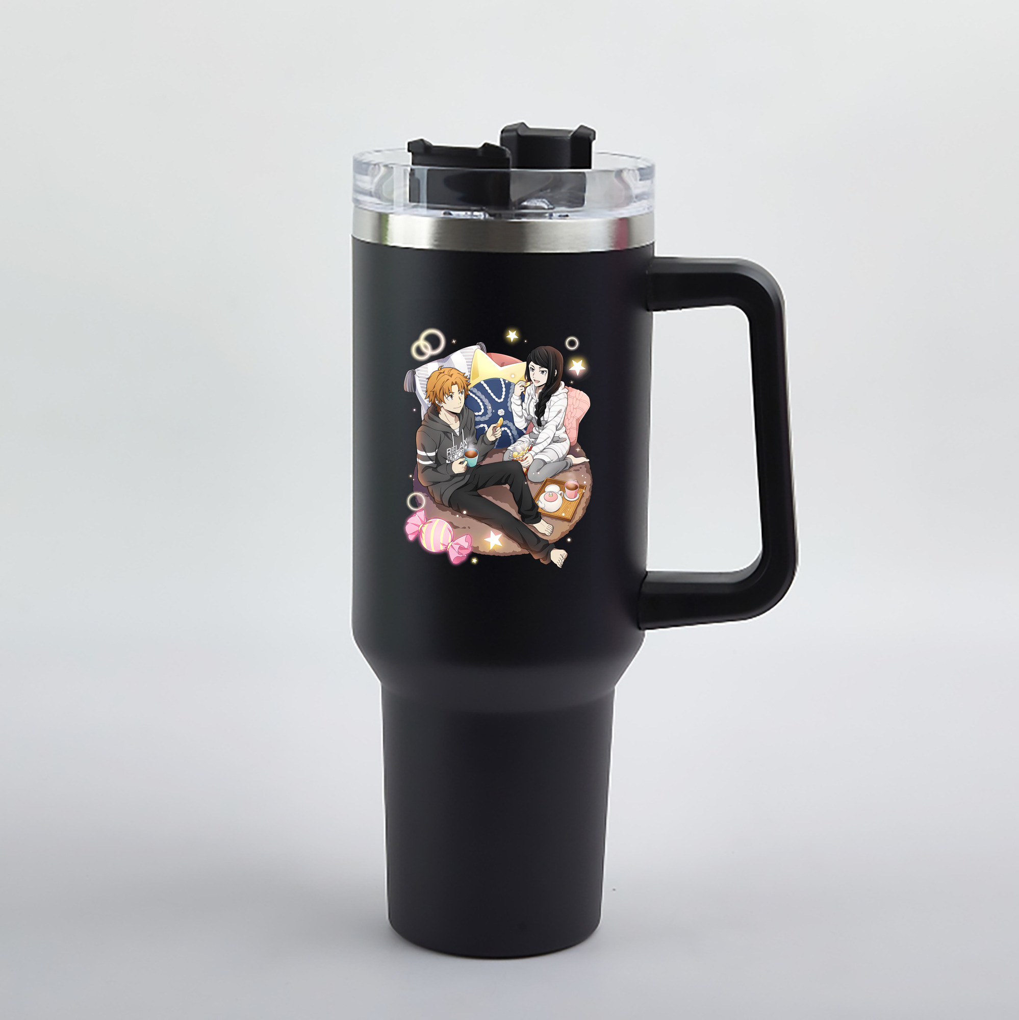 （画像用） 文豪ストレイドッグス Bungo Stray Dogs 1200mL車用タンブラー（カラープリント）
