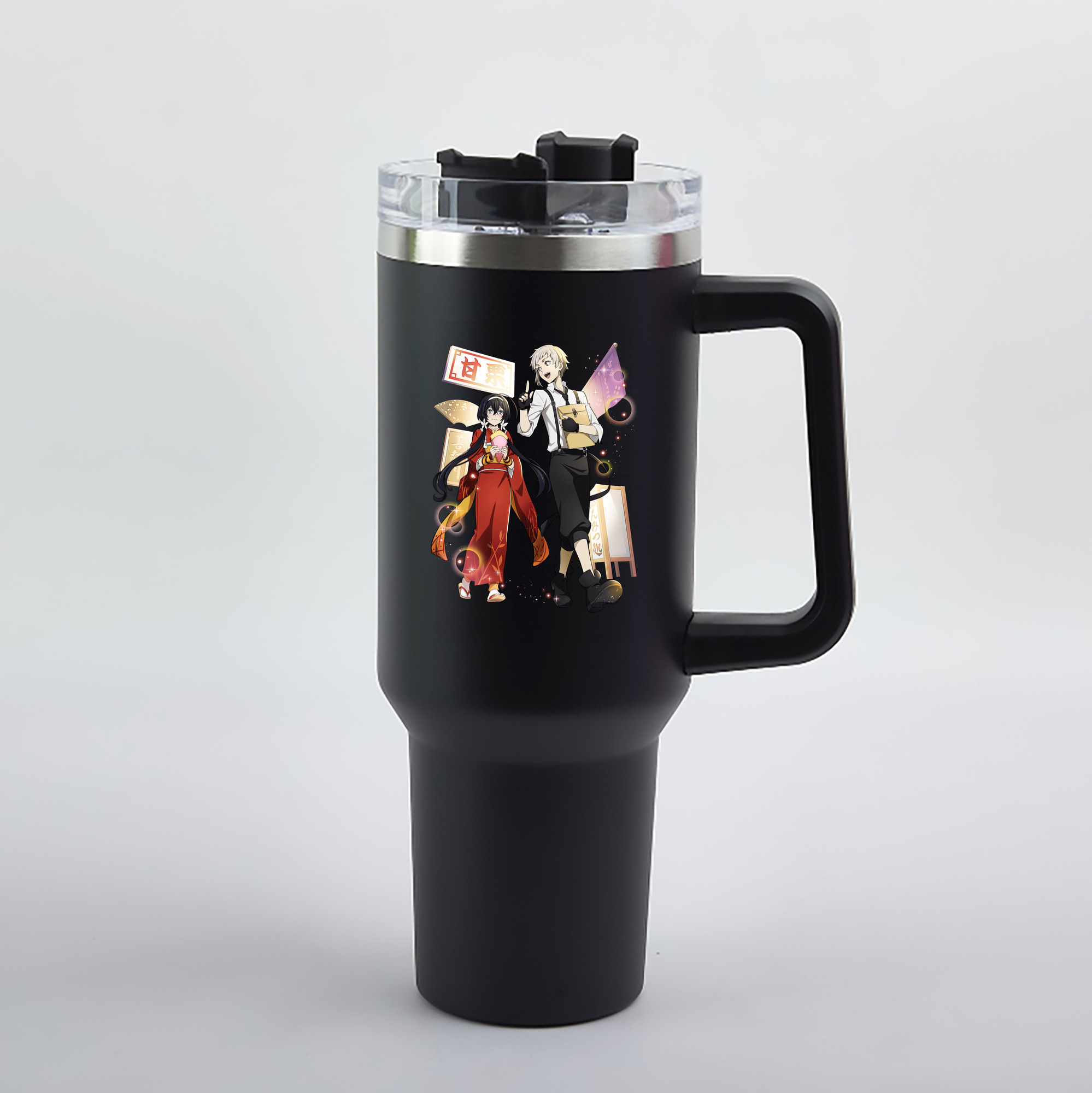 （画像用） 文豪ストレイドッグス Bungo Stray Dogs 1200mL車用タンブラー（カラープリント）